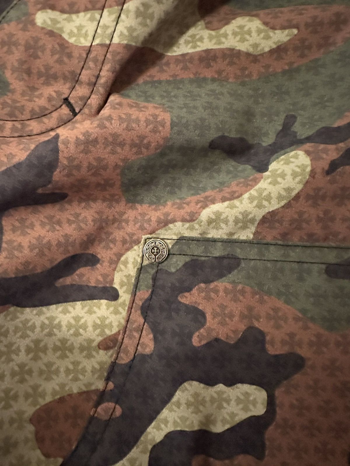 Chrome Hearts Chrome Hearts Carpenter Double Knee + Print Camouflage Pants Size US 32 / EU 48 - 5 Thumbnail