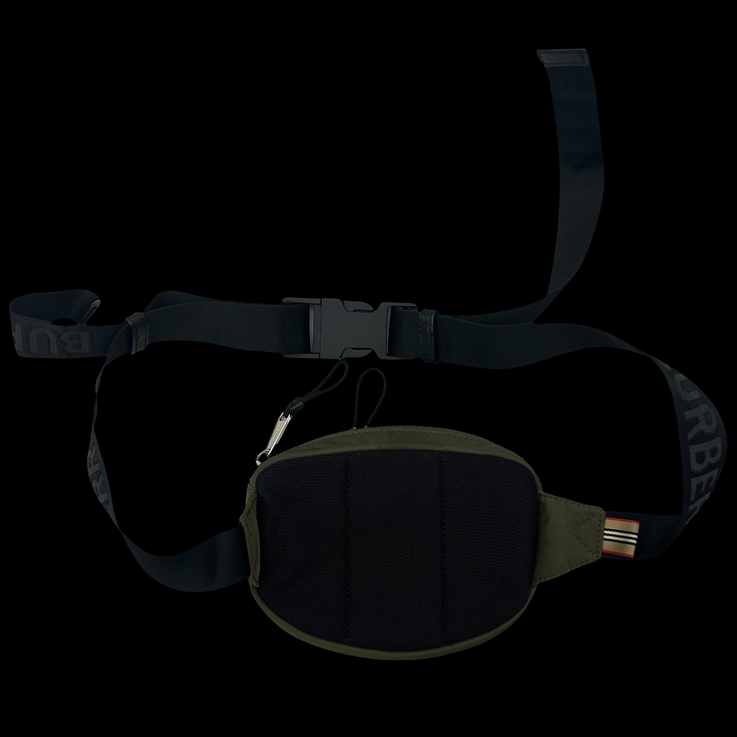 Burberry Burberry Nylon Cannon Waist Bag Khaki Size ONE SIZE - 2 Thumbnail