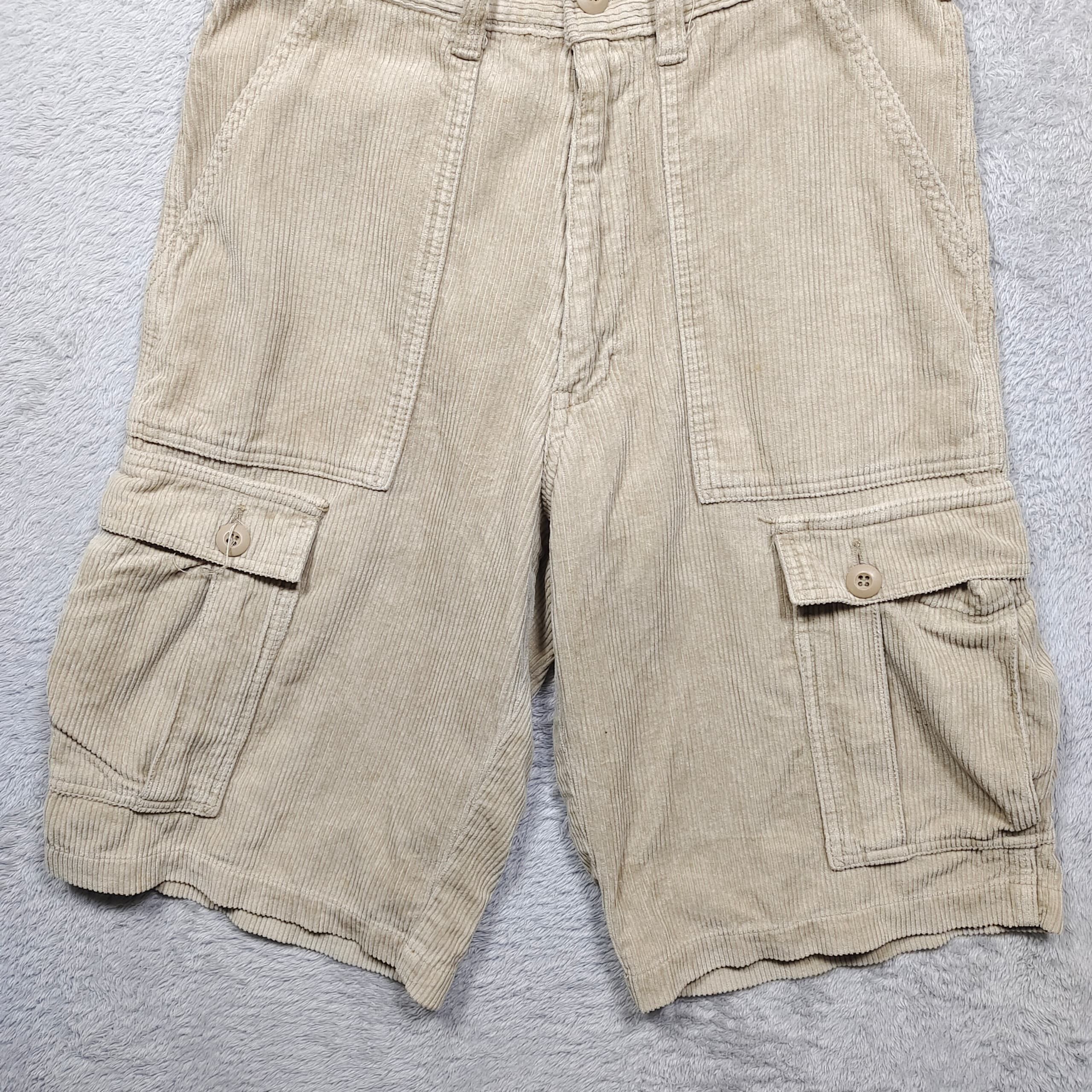 Schott Vintage Schott NYC Corduroy Cargo Shorts Size US 30 / EU 46 - 4 Thumbnail