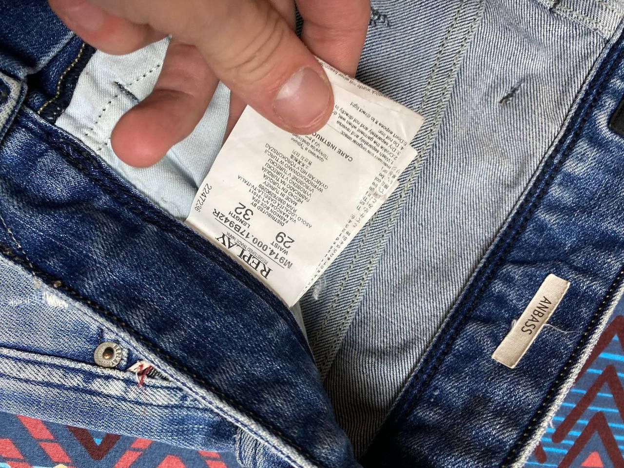 Replay × Vintage Vintage Replay Flared Distressed Jeans Size US 29 - 3 Thumbnail