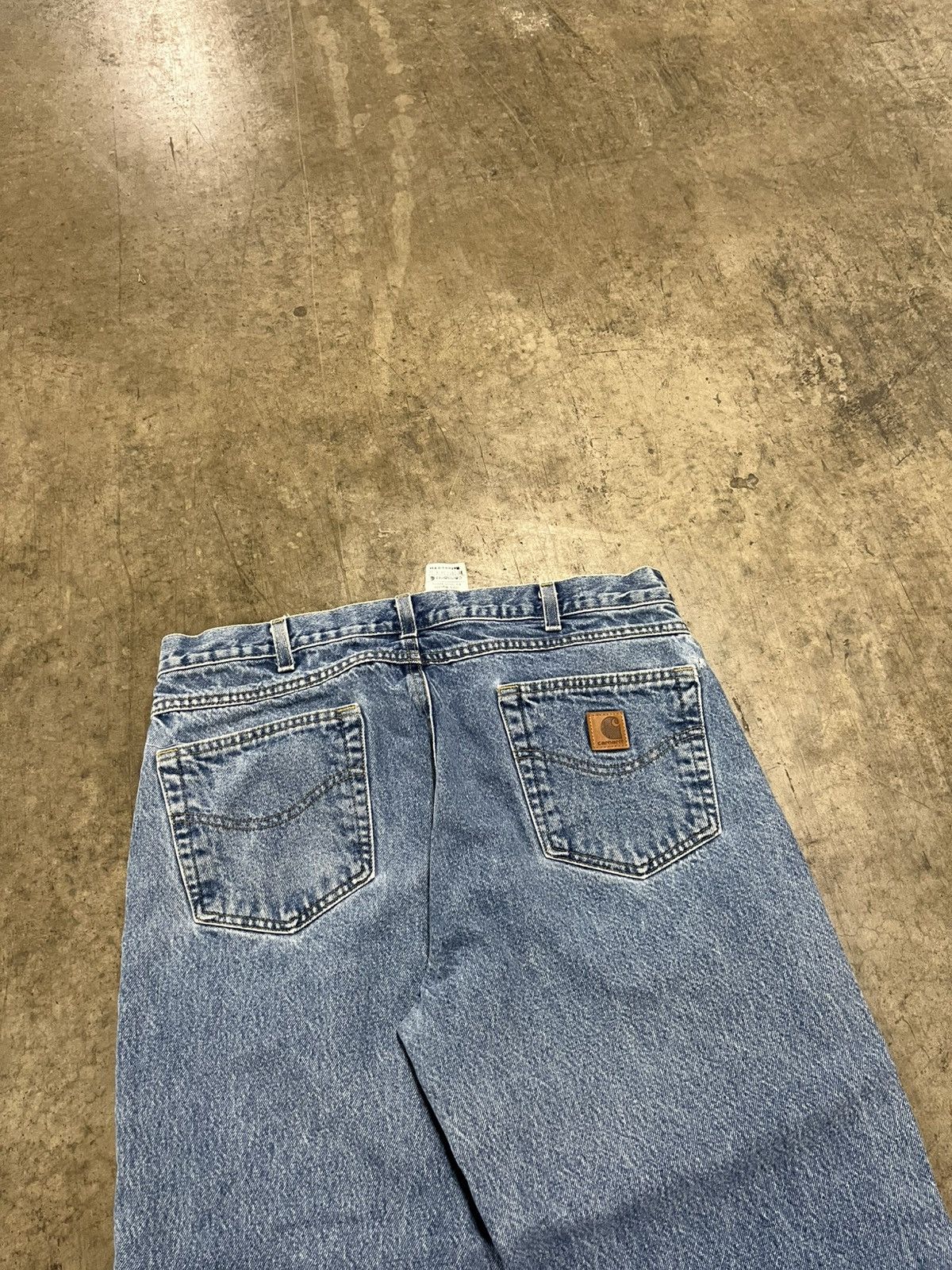Carhartt × Vintage Carhartt vintage baggy fit denim pants skater hype rare Size US 36 / EU 52 - 4 Thumbnail