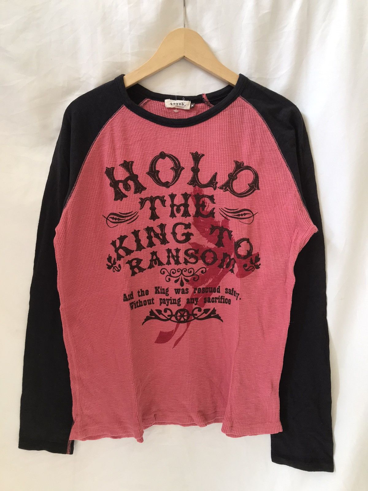 Hysteric Glamour Archive Quash Poem Hold the king ransom longsleeve Size US M / EU 48-50 / 2 - 1 Thumbnail