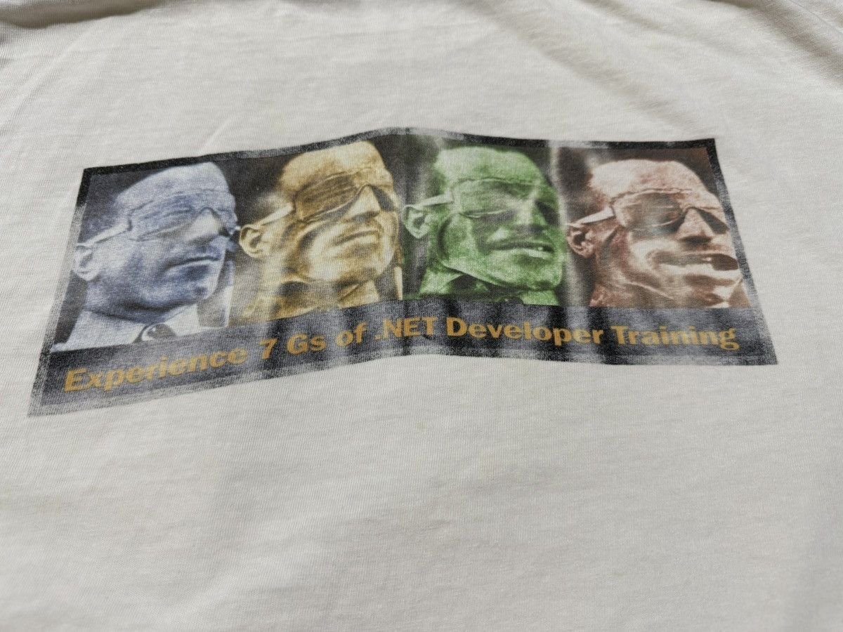 Microsoft × Vintage Vintage 90s Microsoft T-Shirt Distressed Size US XL / EU 56 / 4 - 5 Thumbnail