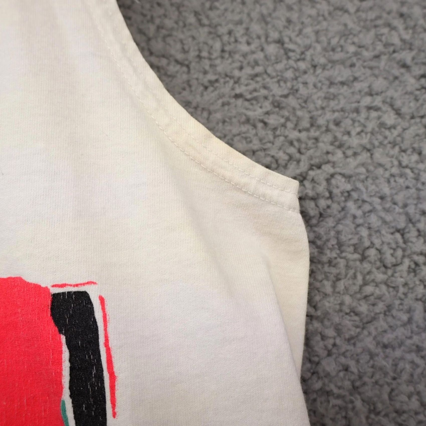Vintage VINTAGE Bye Bye scuba diving Cozumel tank Men Medium Cotton 90s White Size US M / EU 48-50 / 2 - 4 Thumbnail