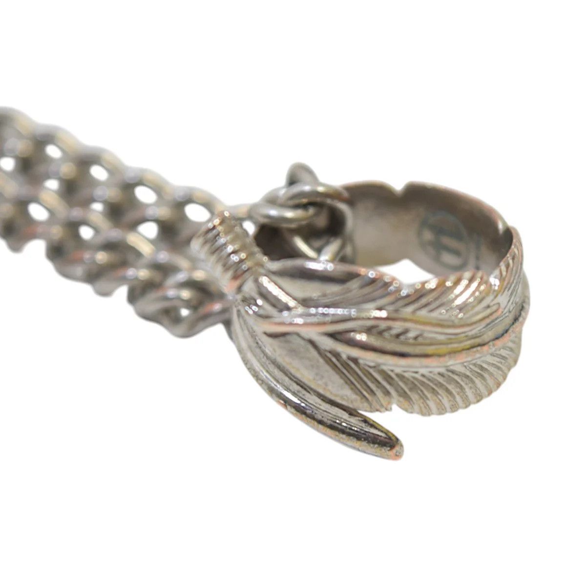 Maison Margiela SS07 Artisanal Feather Ring Necklace Size ONE SIZE - 4 Thumbnail