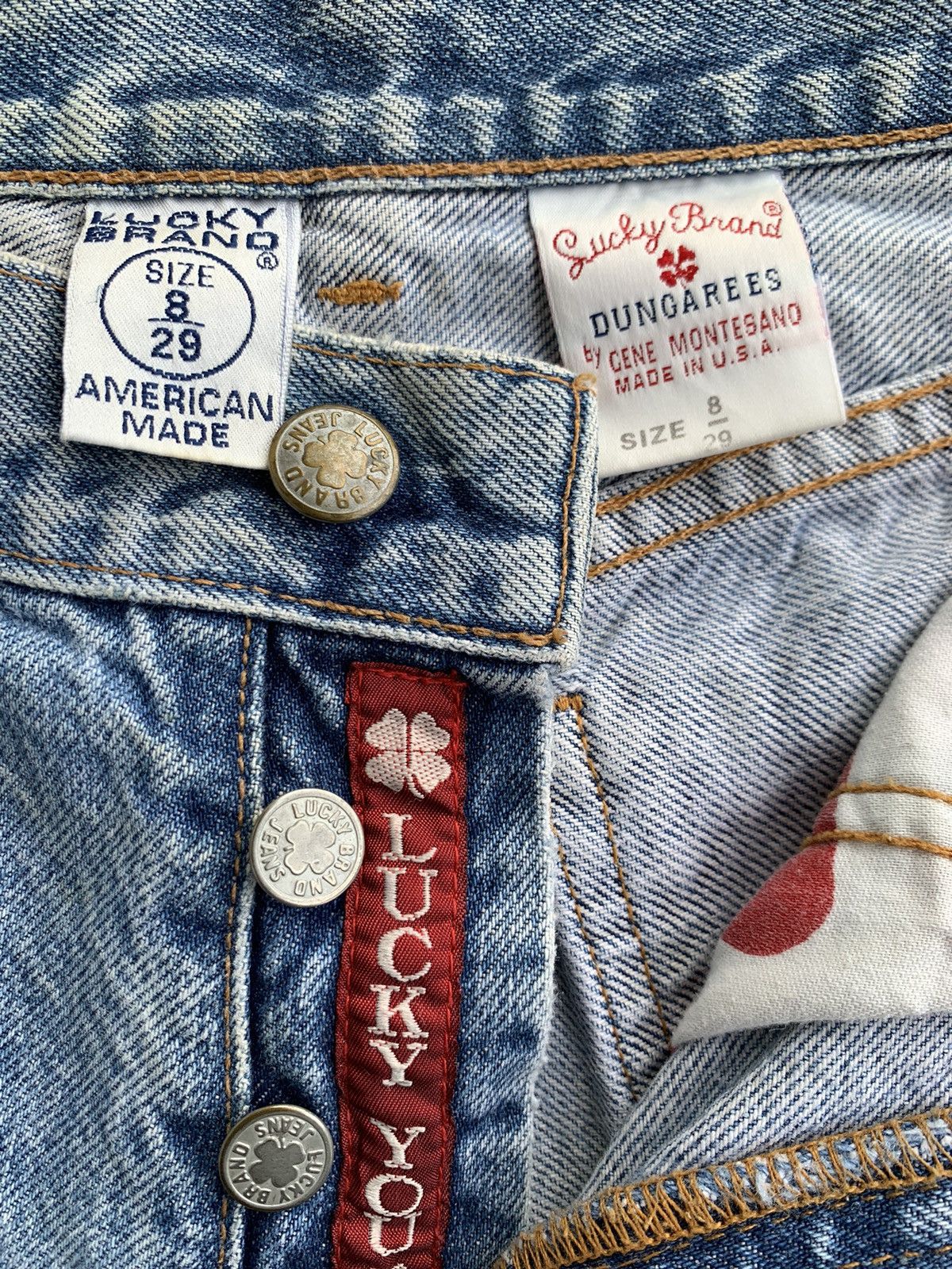Designer × Lucky Brand × Vintage Lucky Brand By Cene Montesano Made In Usa Size US 30 / EU 46 - 8 Thumbnail