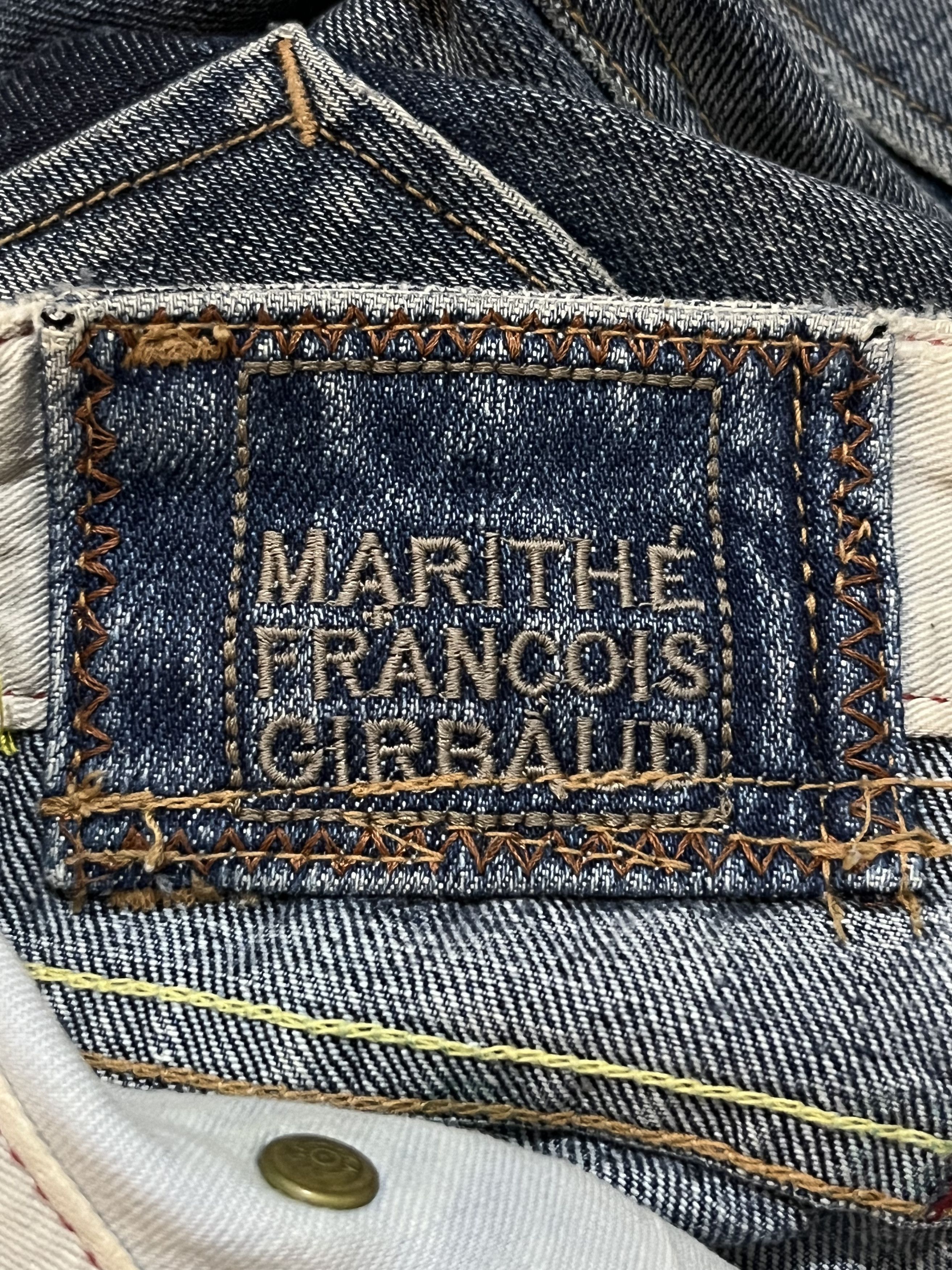 Marithe + Francois Girbaud Marithe Francois Girbaud Distressed Denim Jeans Size US 26 / EU 42 - 9 Thumbnail