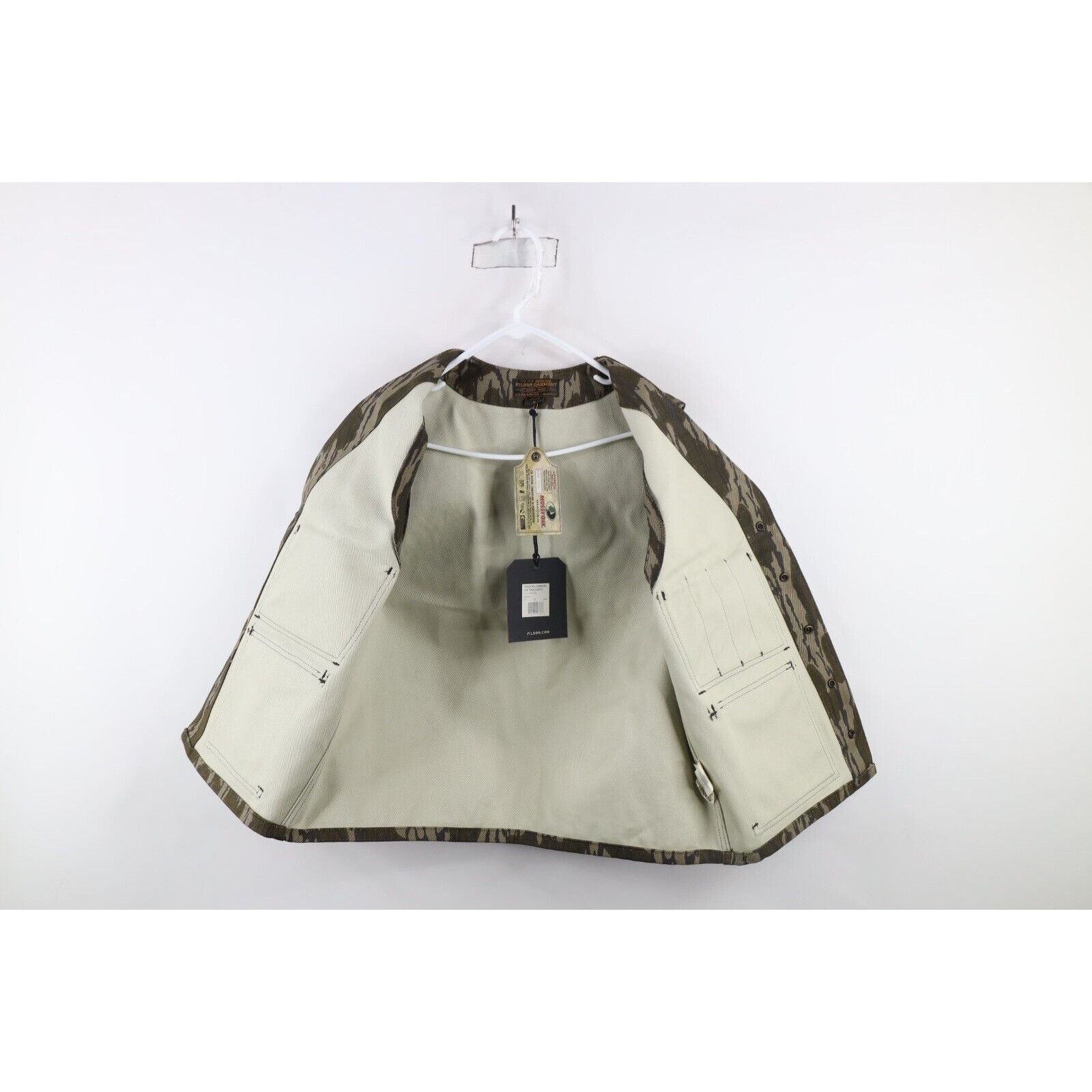 Filson New CC Filson MMossy Oak Bottom Land Camouflage Vest T Size US M / EU 48-50 / 2 - 9 Thumbnail