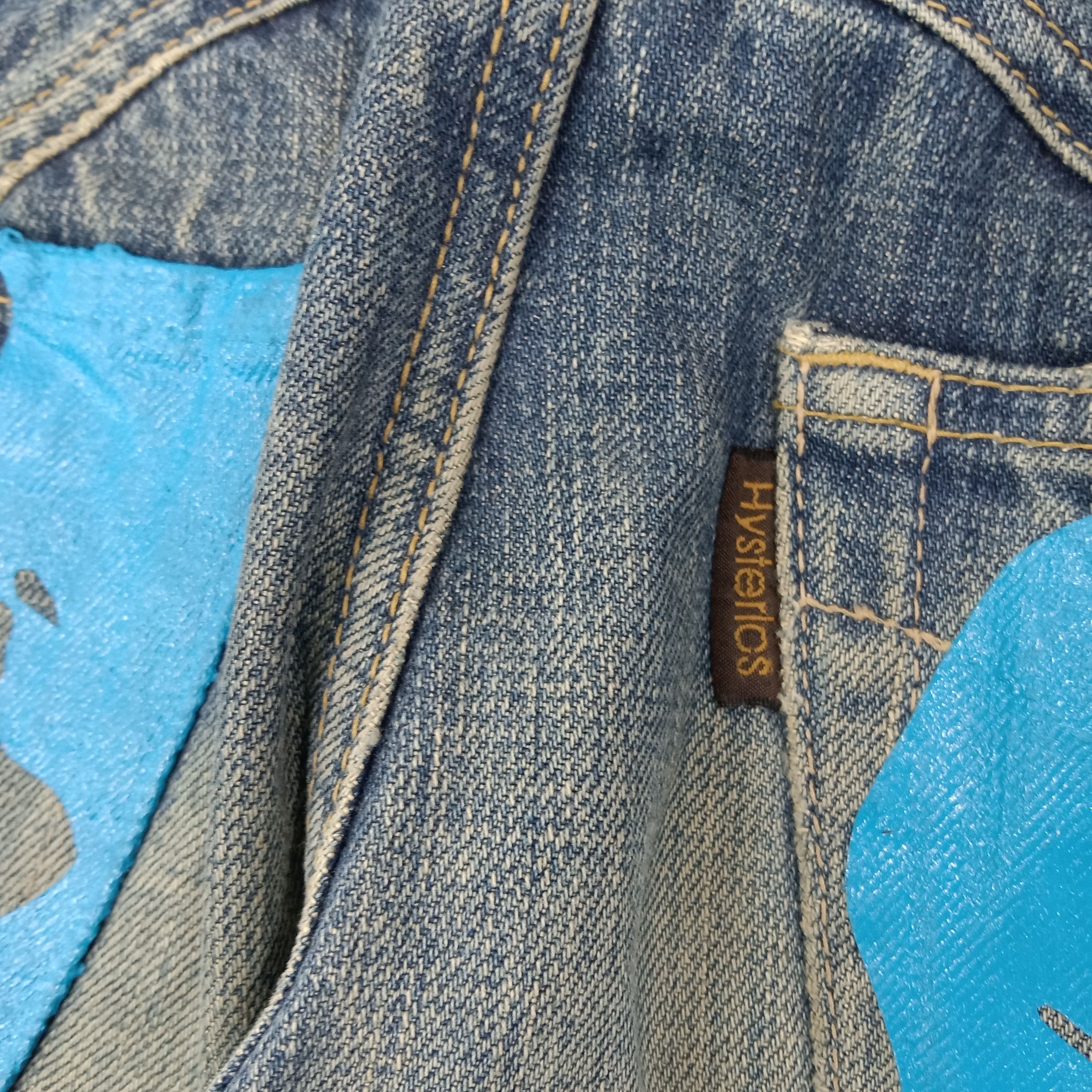 Hysteric Glamour Hysteric Glamour Japanese 3 Quarters Denim Jeans C258N28 Size US 27 - 3 Thumbnail