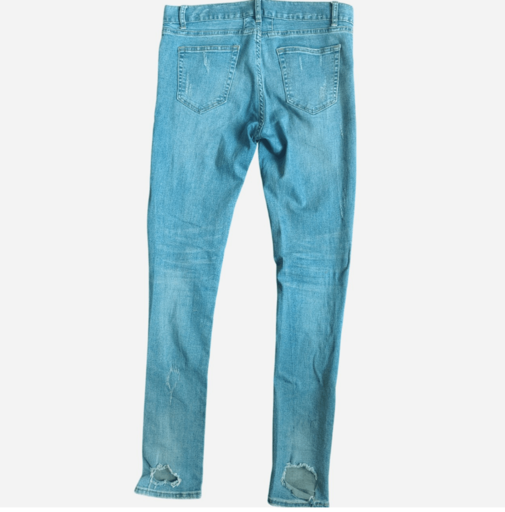 Saint Laurent Paris Saint Laurent Paris D02 FW/13 Distressed Denim Size US 29 - 2 Thumbnail