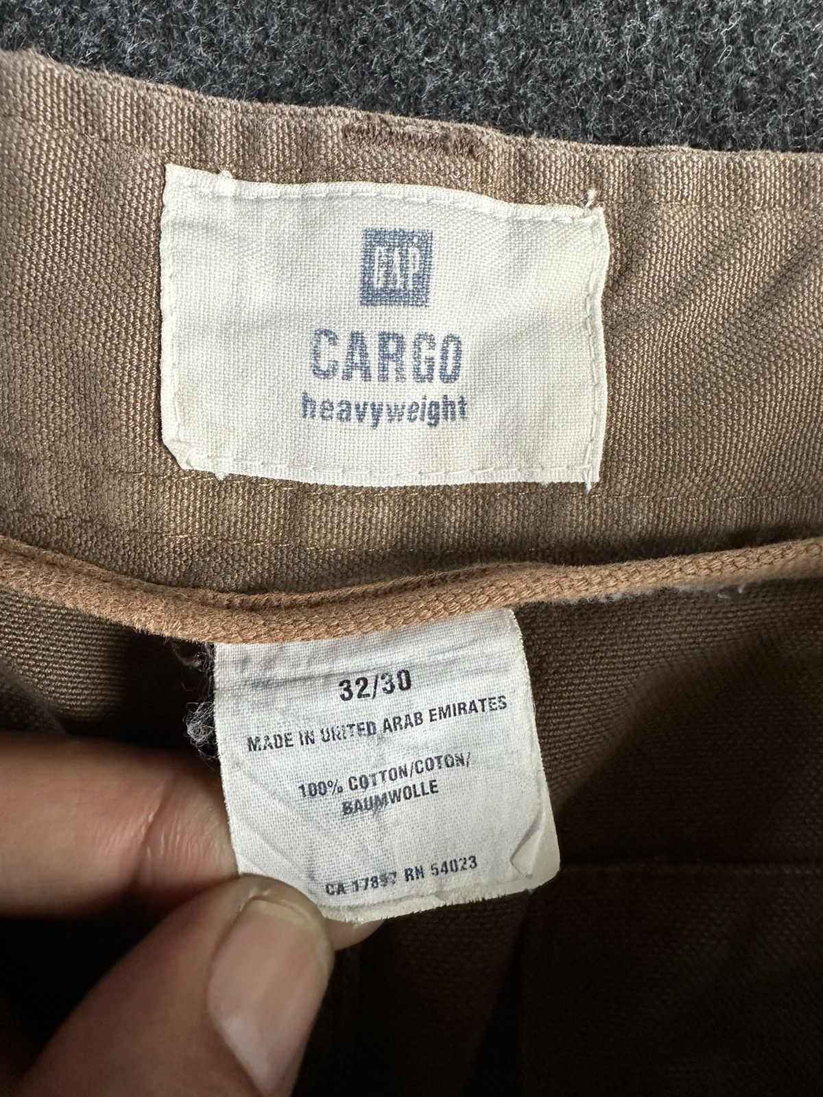 Gap × JNCO × Vintage Vintage Gap Baggy Cargo Pant D306 Size US 32 / EU 48 - 7 Thumbnail