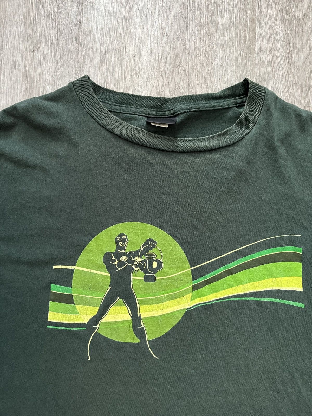 Vintage VINTAGE GREEN LANTERN SUPERHERO T-SHIRT Size US XXL / EU 58 / 5 - 2 Thumbnail