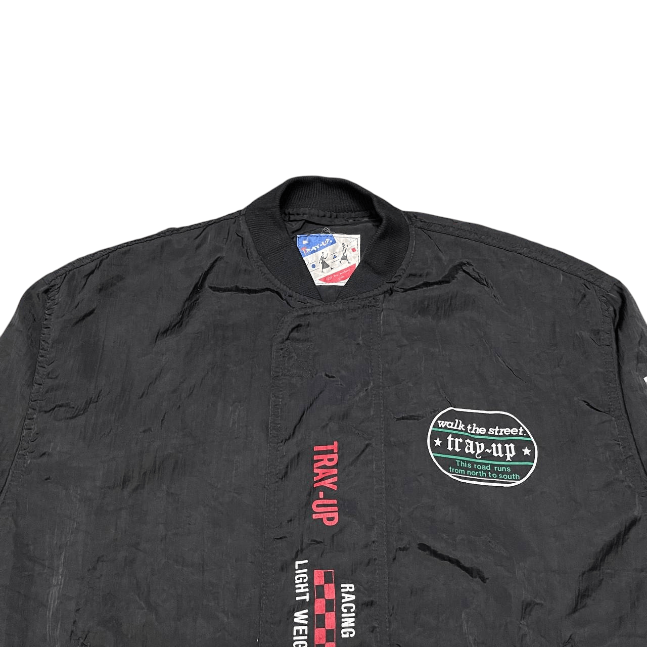 Japanese Brand Vintage Tray Up Racing Team Bomber Jacket Size US M / EU 48-50 / 2 - 2 Thumbnail