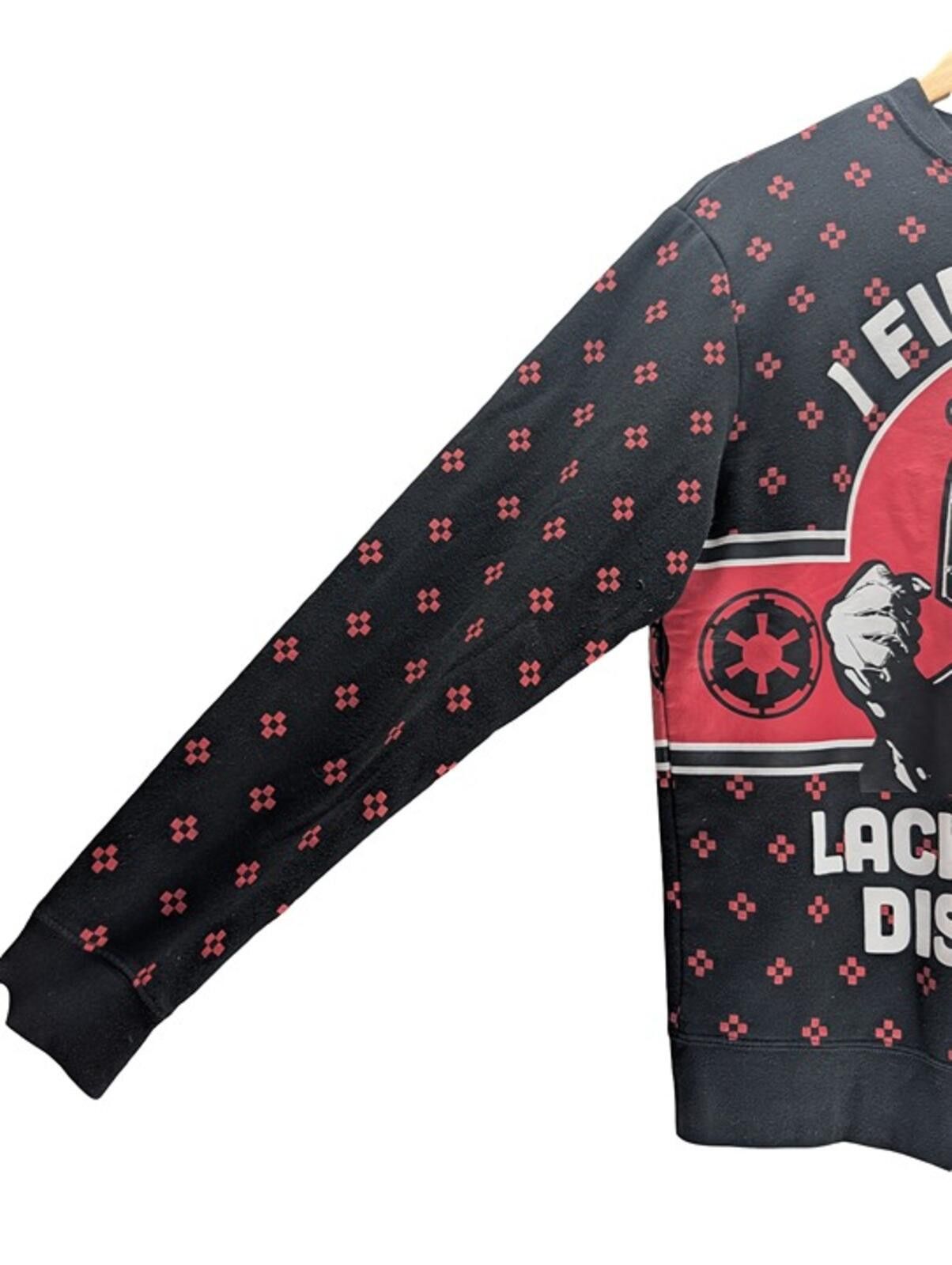 Star Wars Star Wars Sweatshirt Men’s L Darth Vader Black Red Holiday Size US L / EU 52-54 / 3 - 3 Thumbnail