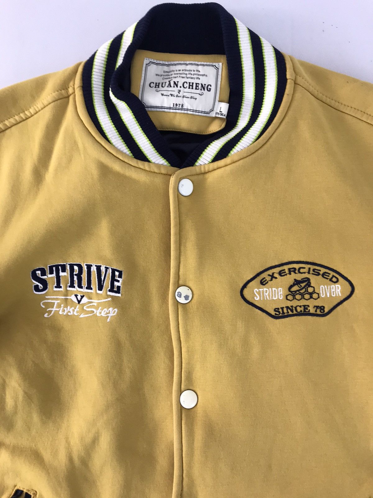Other Varsity Padded Jacket Chuan Heng Embroidery Logo Snap Button Size US S / EU 44-46 / 1 - 3 Thumbnail