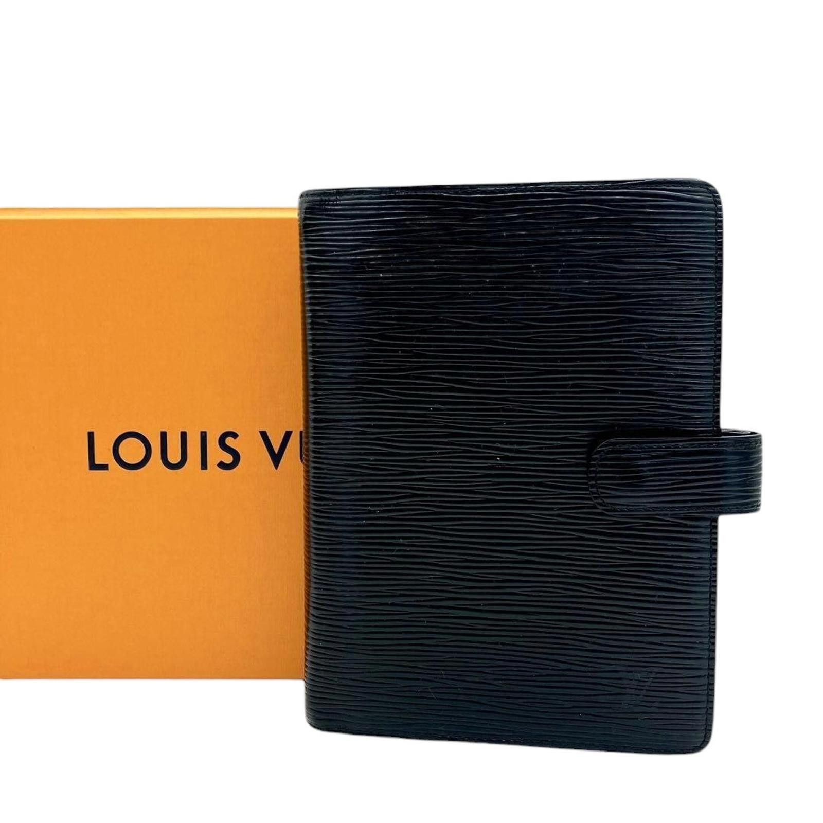 Louis Vuitton Louis Vuitton - Black Epi Leather Agenda Cover Size ONE SIZE - 1 Thumbnail
