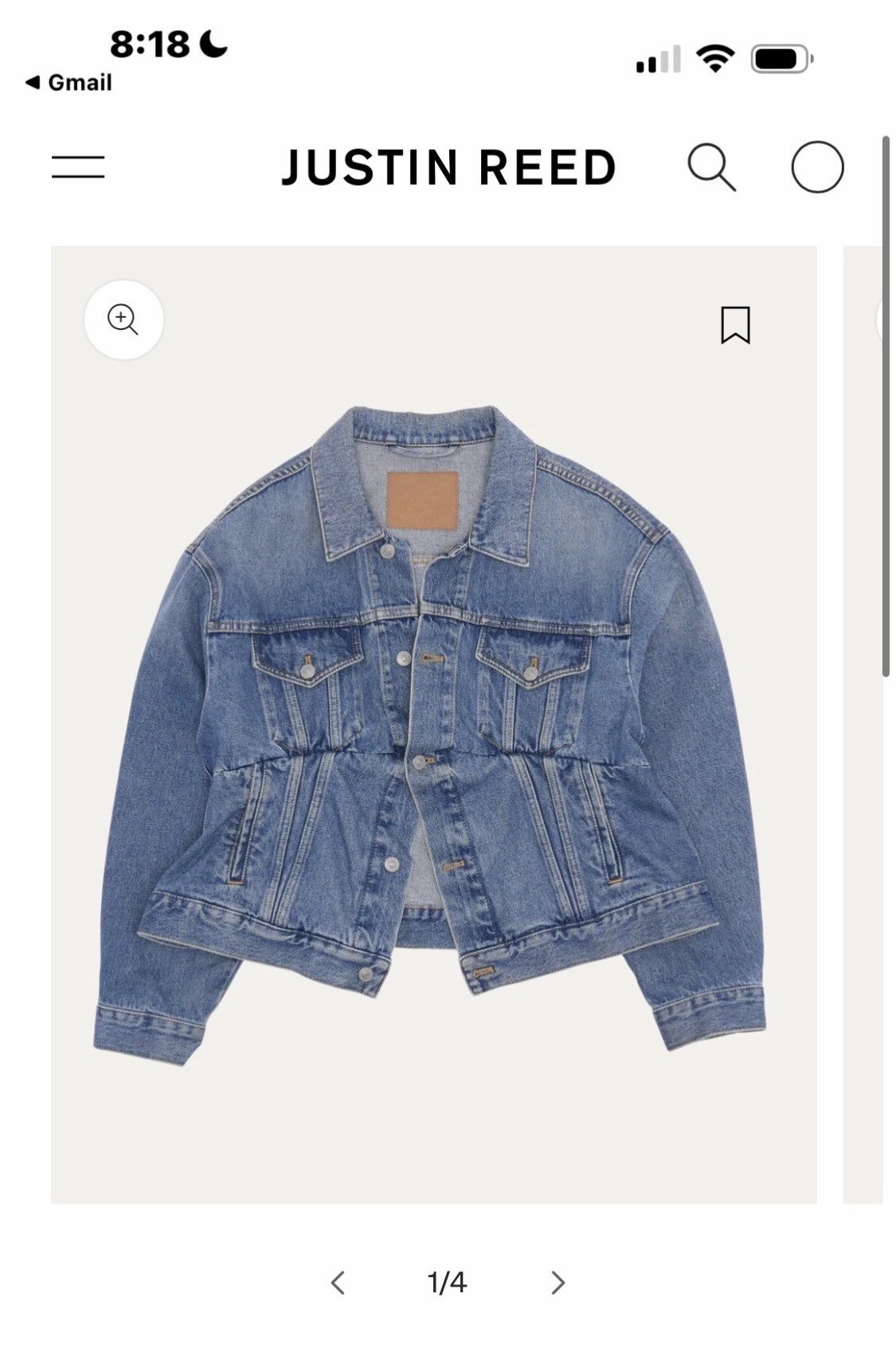 Balenciaga Swing Denim Jacket Size US M / EU 48-50 / 2 - 12 Thumbnail