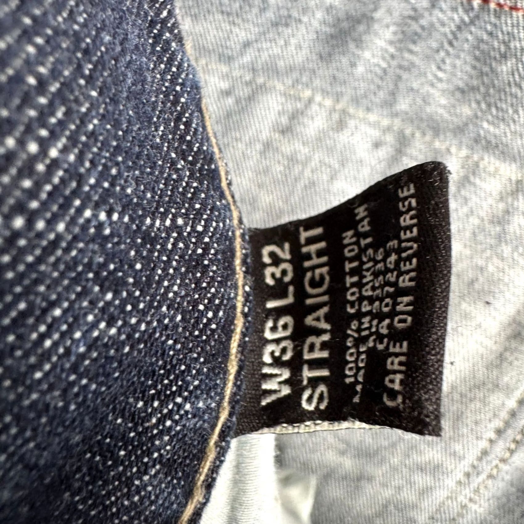 Ecko Unltd. VINTAGE Ecko Unltd. Jeans Denim Straight 36x32 Distressed Hip Hop Men Wide 5-Pocket blue Medium Rise Mens Size US 36 / EU 52 - 3 Thumbnail