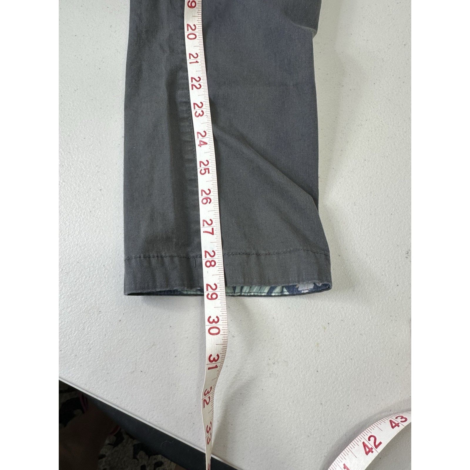 Chubbies Chubbies Everywear Pants Mens S Gray Waist ChinoStretch30x29 Size US 30 / EU 46 - 12 Thumbnail