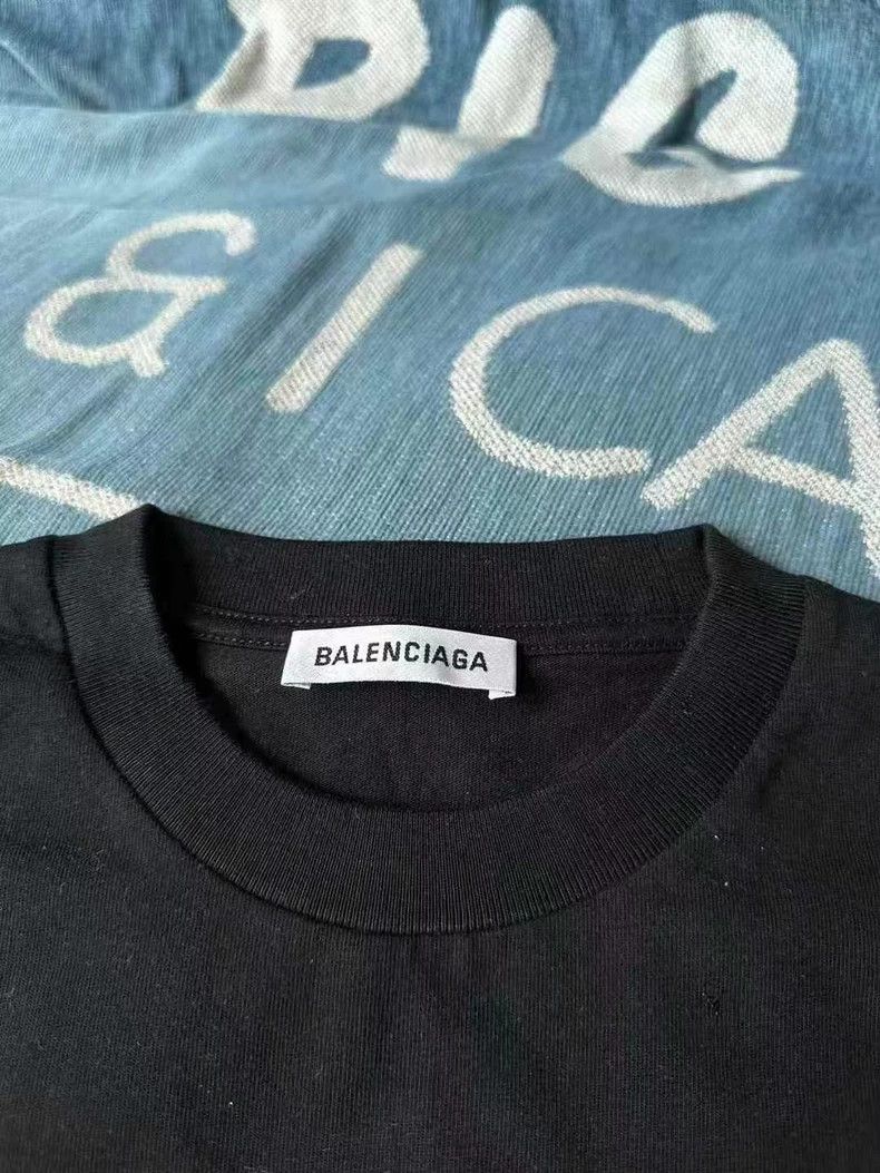 Balenciaga Balenciaga Black environmental protection short sleeve Size XS / US 0-2 / IT 36-38 - 3 Thumbnail