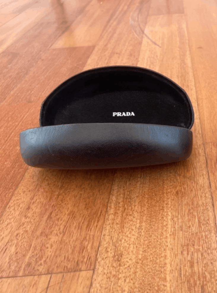 Prada PRADA Sunglasses Wrap Shield Mask Symbole Sport Red Tab Size ONE SIZE - 6 Thumbnail