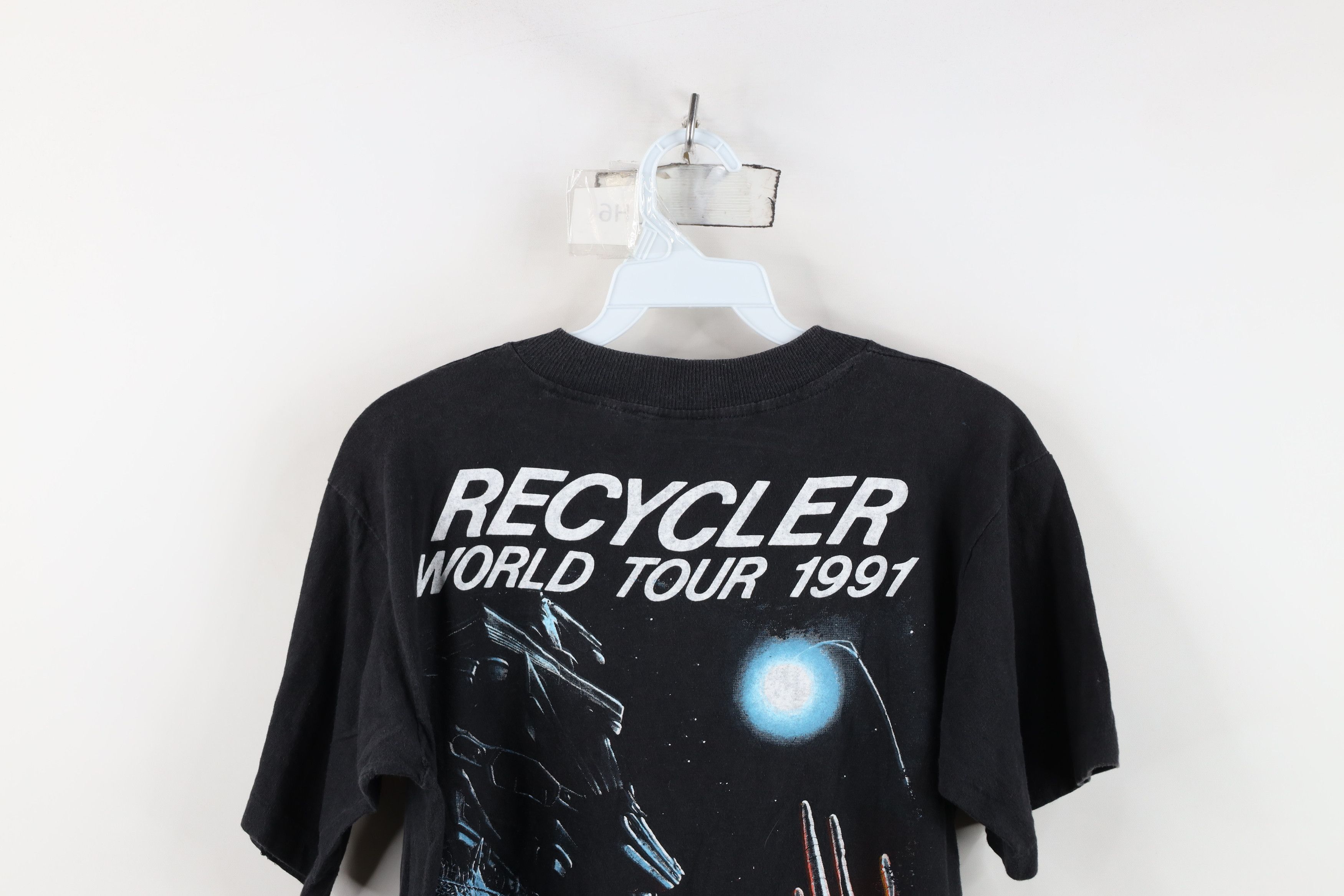 Vintage Vintage 90s Spell Recycler World Tour ZZ Top Band T-Shirt Size US M / EU 48-50 / 2 - 15 Thumbnail