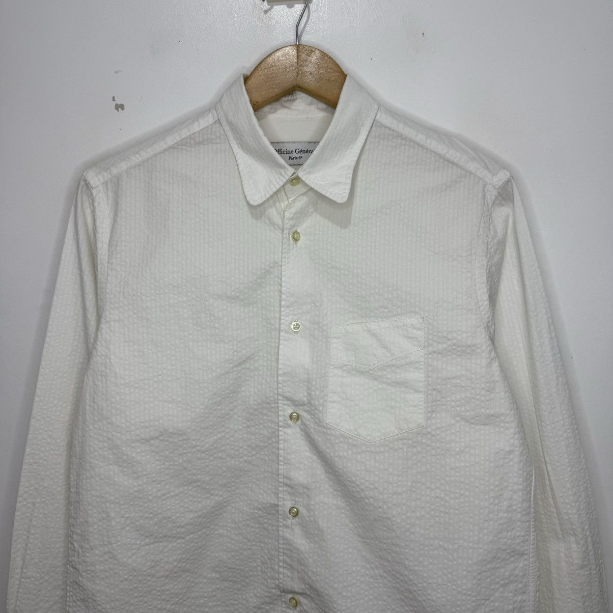Officine Generale Officine Générale Button Down Polo Size US M / EU 48-50 / 2 - 3 Thumbnail