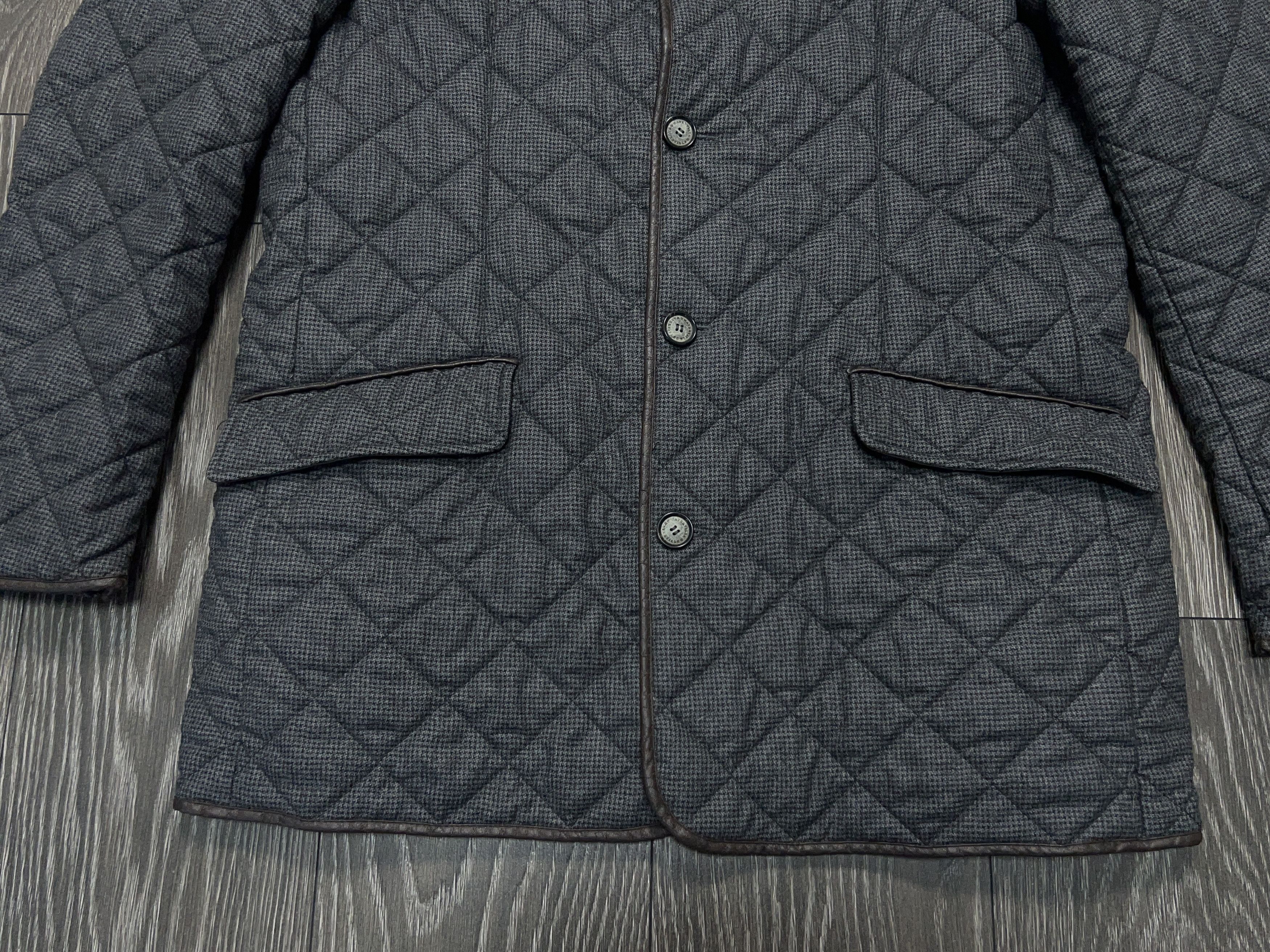 Other RIK Made in Italy Wool Quilted Jacket Classic Size 42 / 52 Size US L / EU 52-54 / 3 - 2 Thumbnail