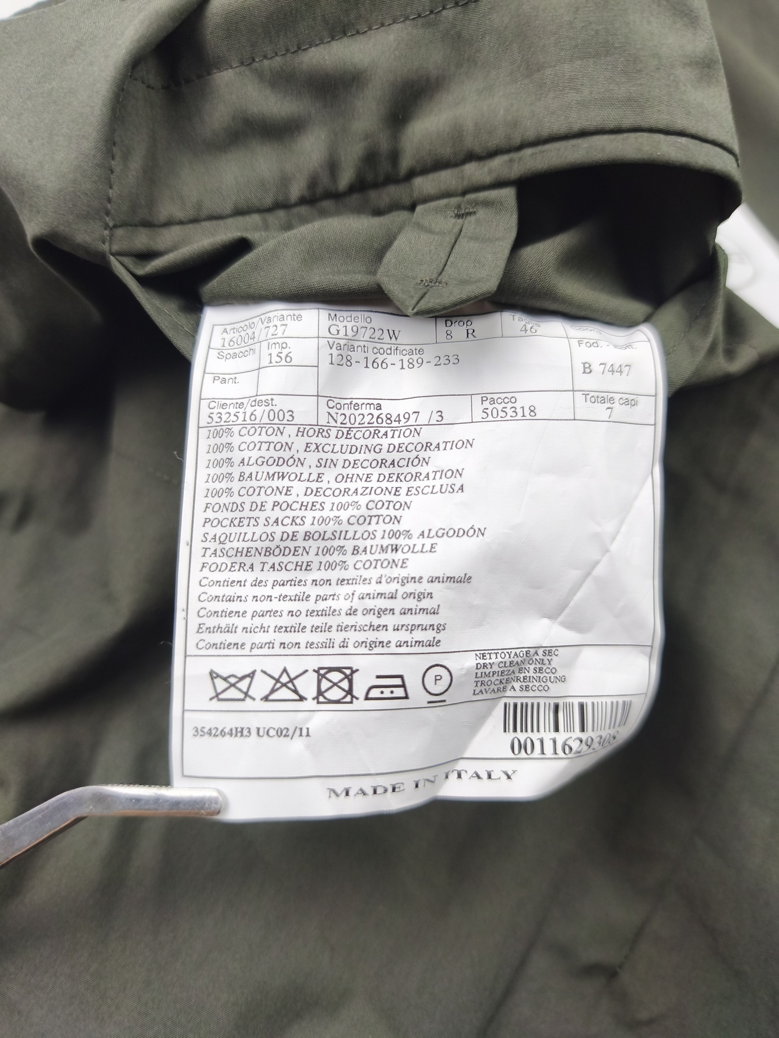 Hermes Hermes cotton blazer jacket Size 46R - 9 Thumbnail