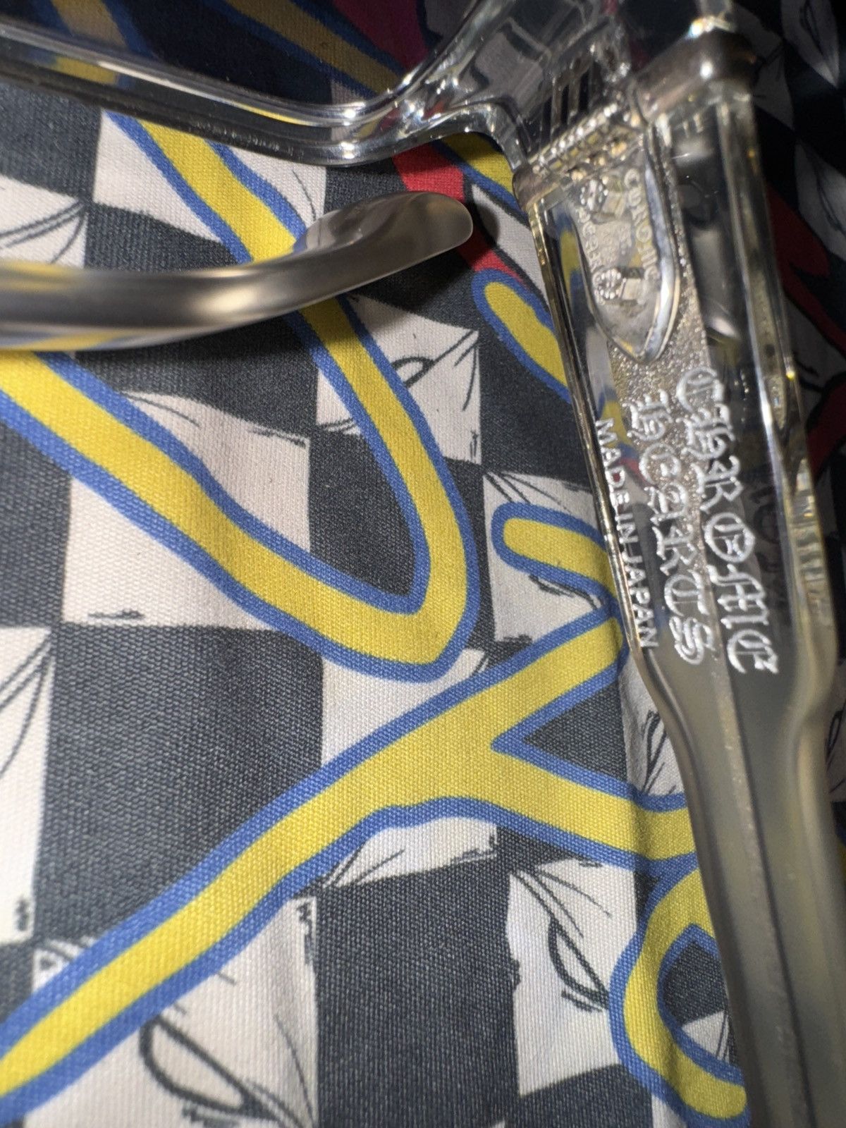 Chrome Hearts Chrome Hearts TRYVAGAGAIN Crystal/Silver Sunglasses Size ONE SIZE - 10 Thumbnail