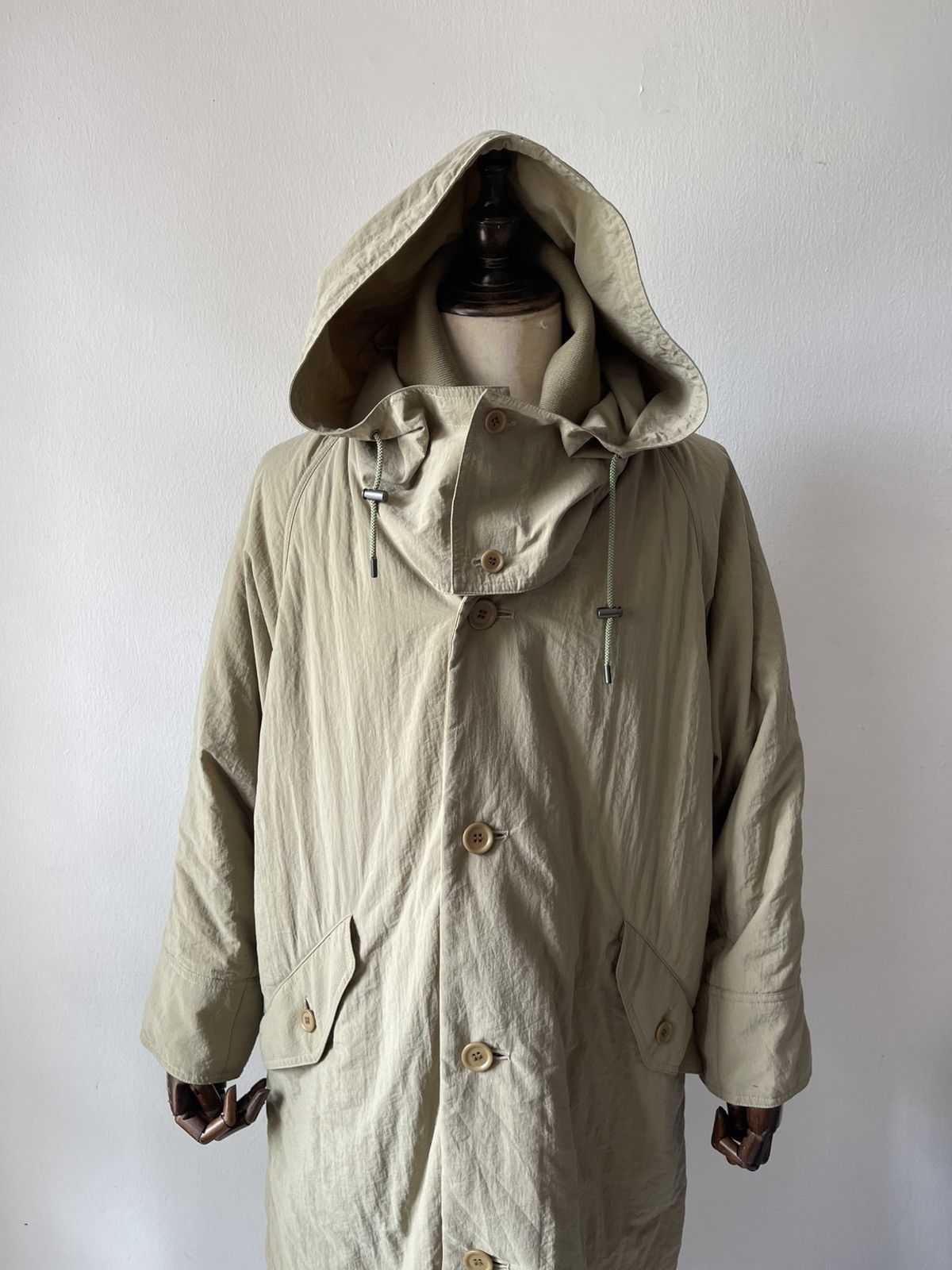 Issey Miyake Rare Plantation Issey Miyake Reversible Long Jacket Size US XL / EU 56 / 4 - 12 Thumbnail