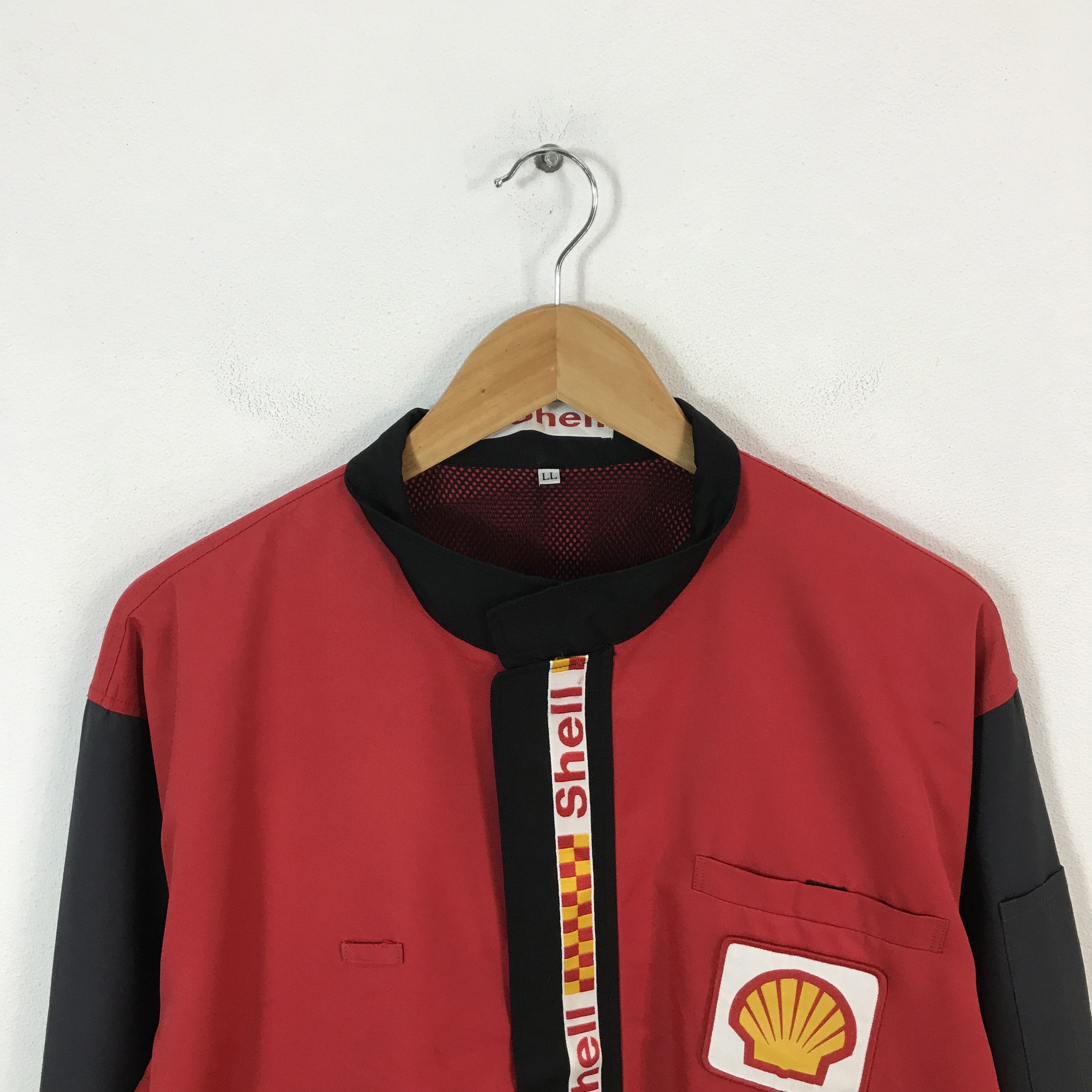 Sports Specialties Vtg Shell Helix Racing Oil jacket Size US L / EU 52-54 / 3 - 2 Thumbnail
