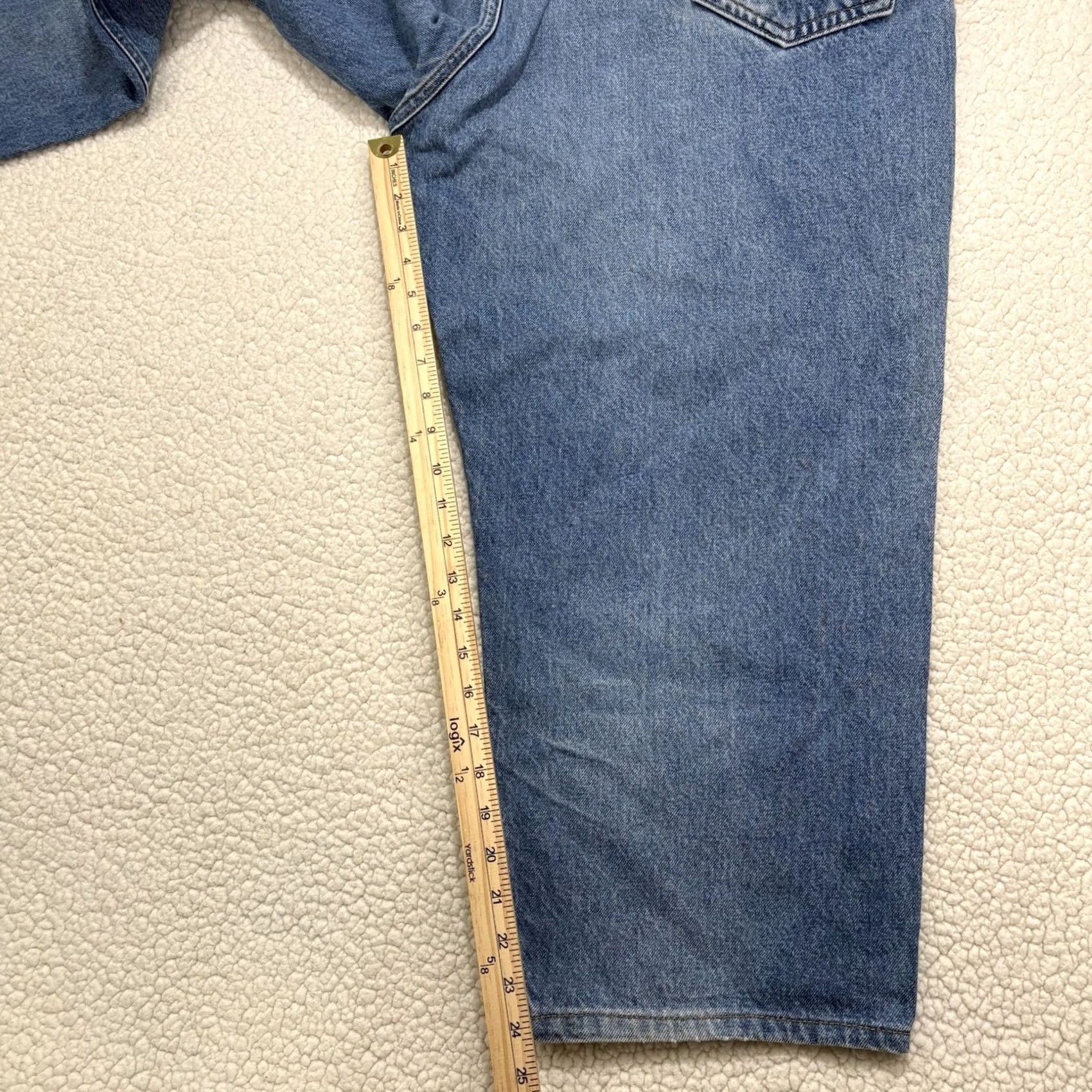 Carhartt Carhartt Jeans Mens 44x30 Relaxed Straight Leg B17 DST Denim Jeans Size US 44 / EU 60 - 6 Thumbnail