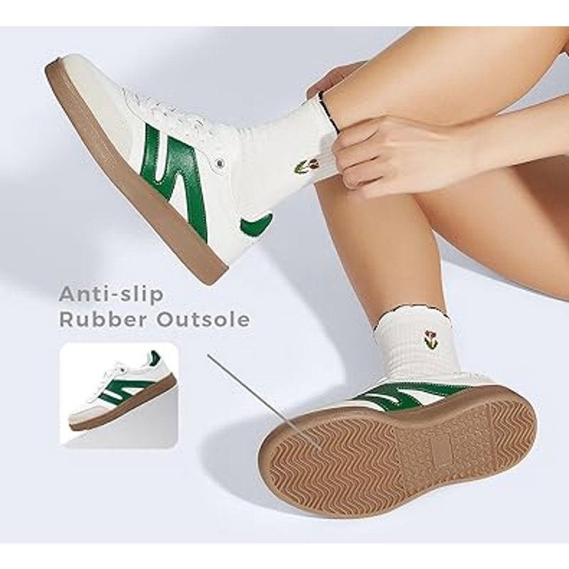 Other Lucky Step Women's Size 8.5 Retro Lace-Up Sneaker Shoes Size US 8.5 / EU 41-42 - 4 Thumbnail