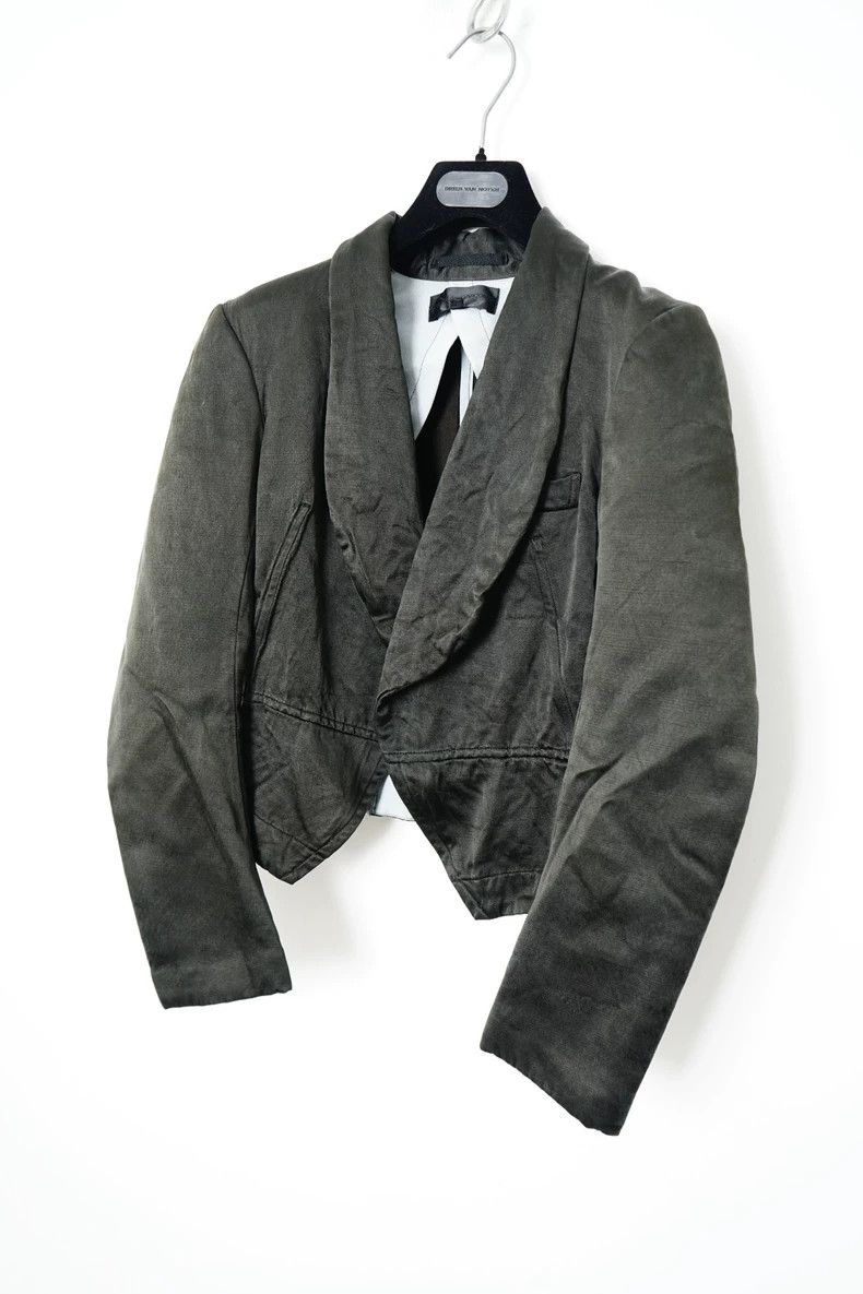 Comme des Garcons Comme des Garcons Silk Blended Cutter Sleeve Jacket Size US S / EU 44-46 / 1 - 2 Thumbnail