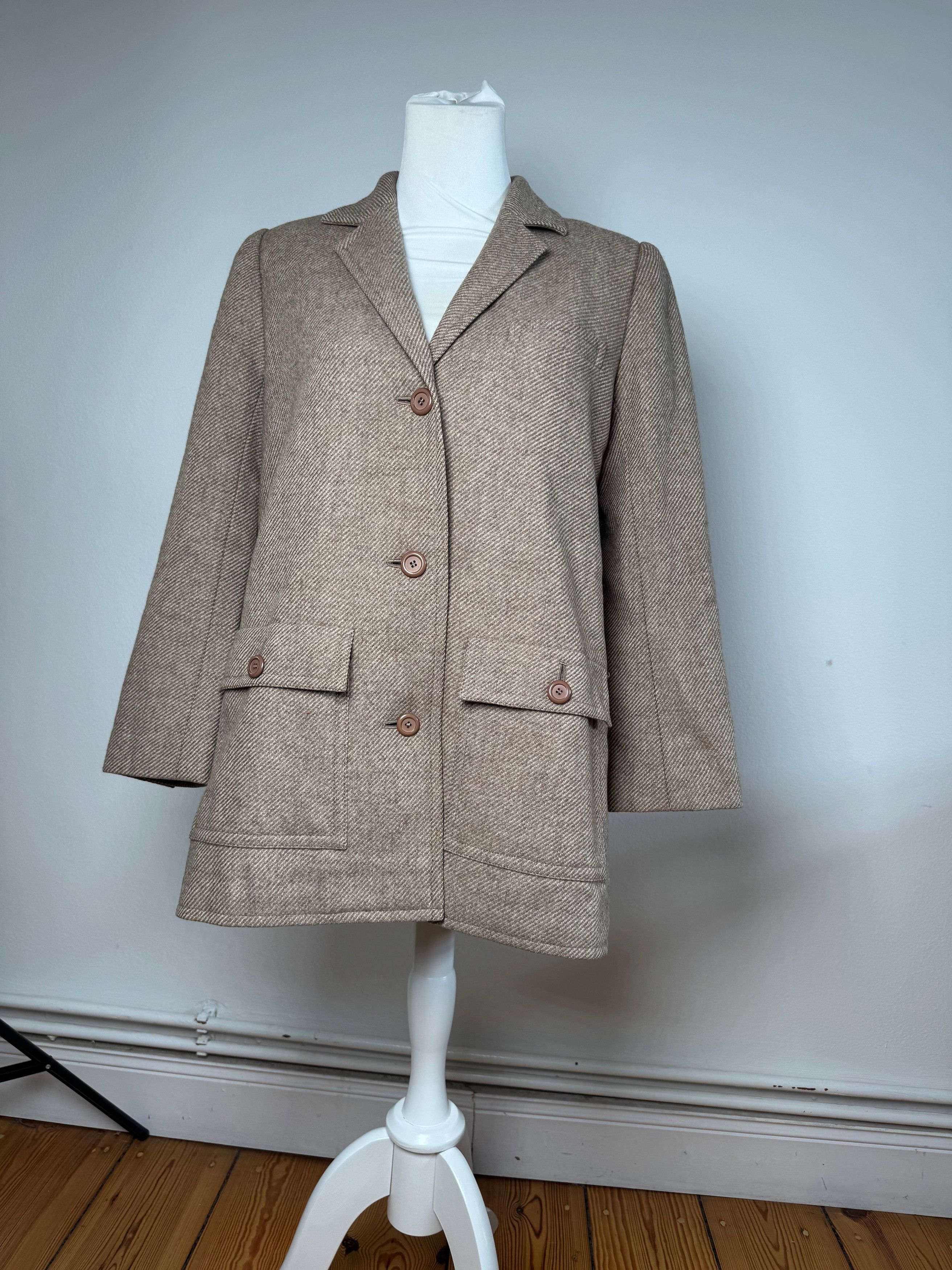 Dior Vintage Wool Trench M Brown Size M / US 6-8 / IT 42-44 - 1 Thumbnail