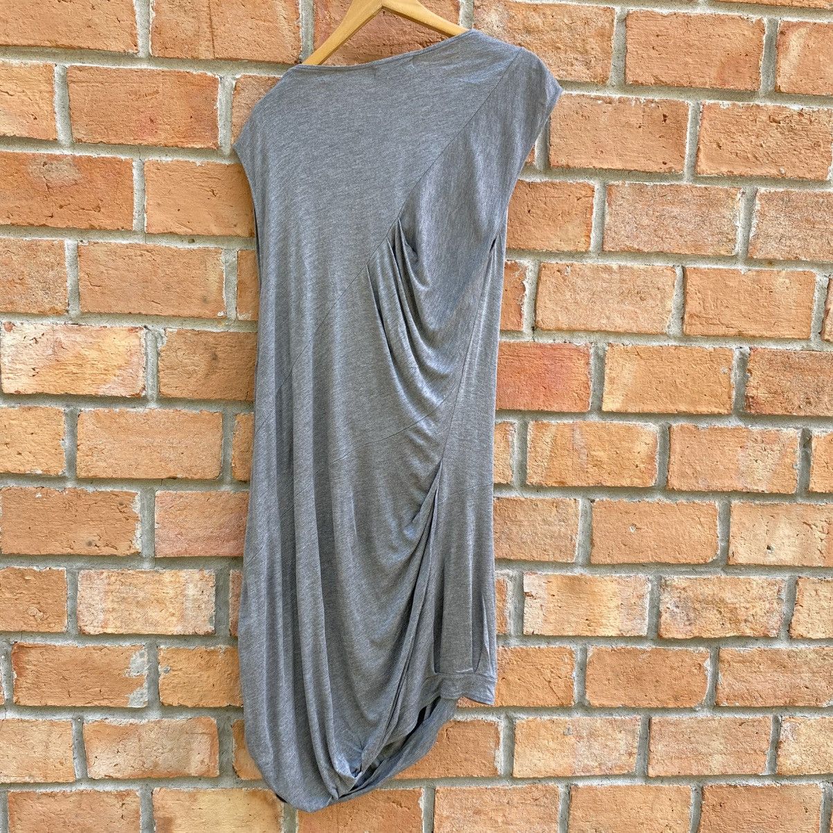 ATSURO TAYAMA A/T ATSURO TAYAMA Light Gray Panel Zip Dress Size S / US 4 / IT 40 - 15 Thumbnail