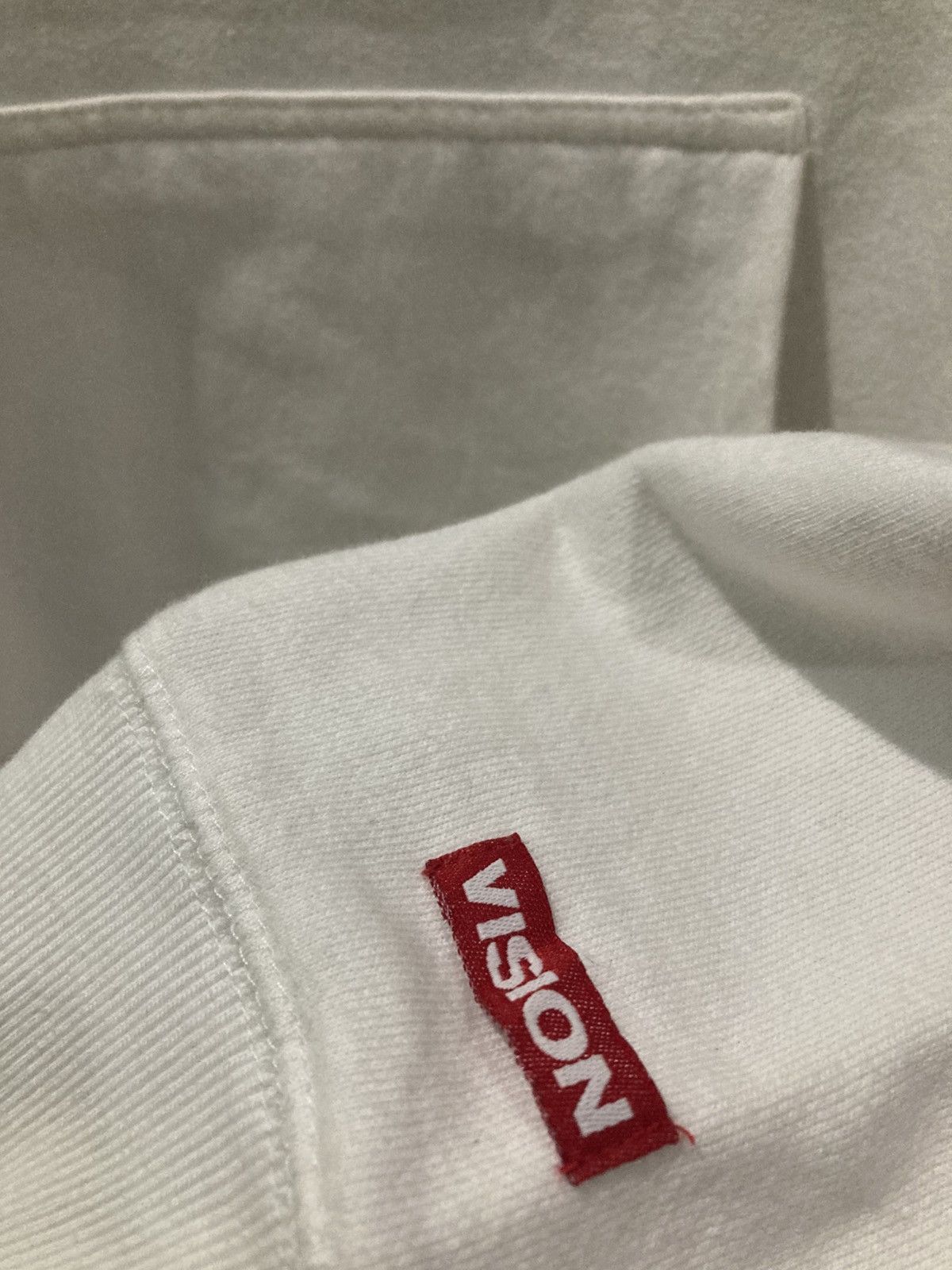 Japanese Brand × Vintage × Vision Streetwear Vintage Vision Street Wear Towel Embroidery Logo Hoodie Size US M / EU 48-50 / 2 - 4 Thumbnail
