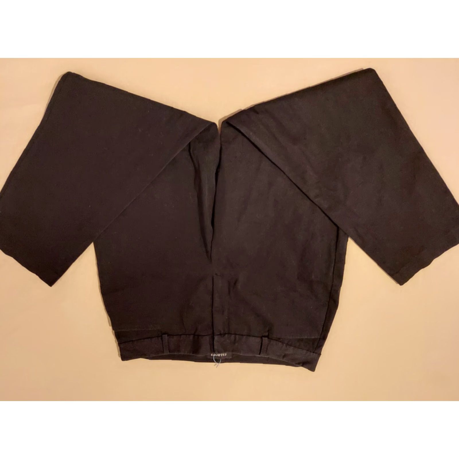 Talbots Womens Talbots Pants Chino Black 12 Regular Talbots Chino Pants Womens 12 Black Chino Slack Dress Pants Size 34" / US 12 / IT 48 - 3 Thumbnail