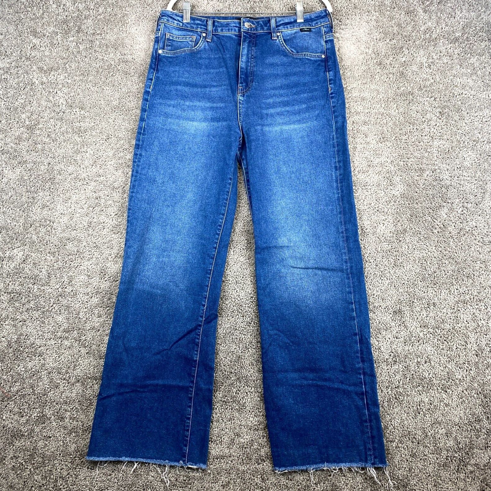 Mavi Mavi Victoria High Rise Wide-Leg Jeans Women's 32 Blue 5-Pocket