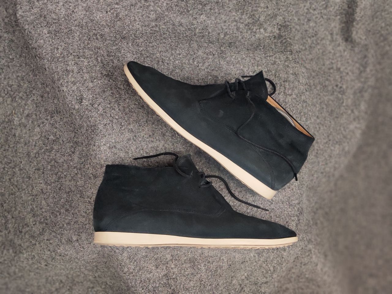 Tod's Tod's Design Suede Leather Blue Chukka Shoes Casual Boots Size US 9 / EU 42 - 1 Thumbnail