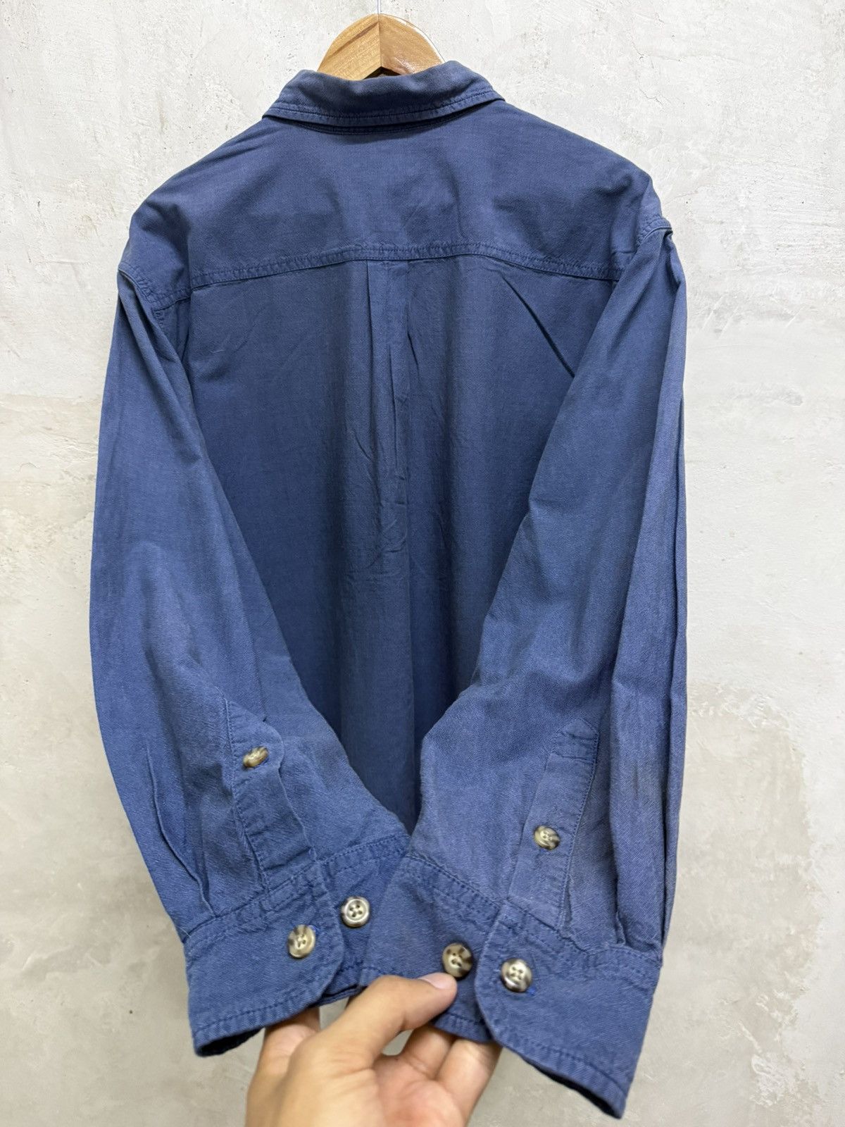 Carhartt Distressed Carhartt Cargo Pocket Button Up Shirt Size US XL / EU 56 / 4 - 4 Thumbnail