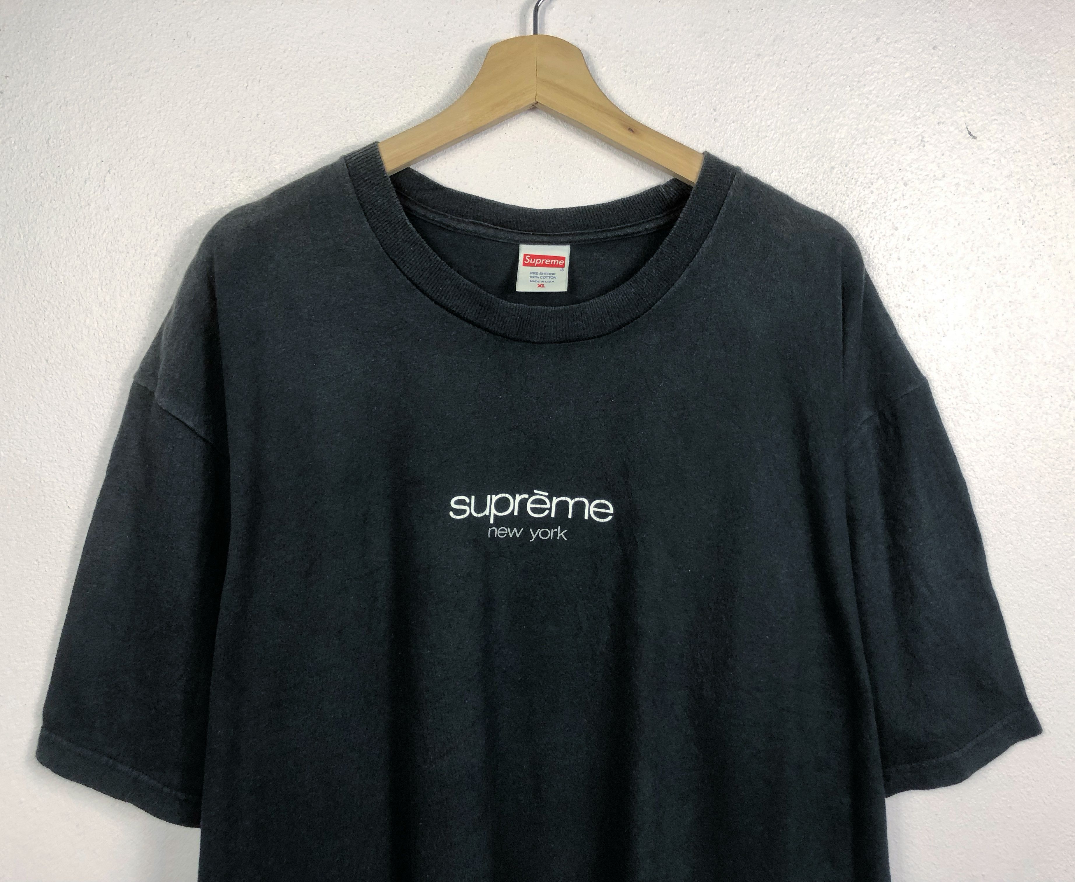 Supreme Rare Y2K Supreme New York Tee Made in USA Size US XL / EU 56 / 4 - 2 Thumbnail