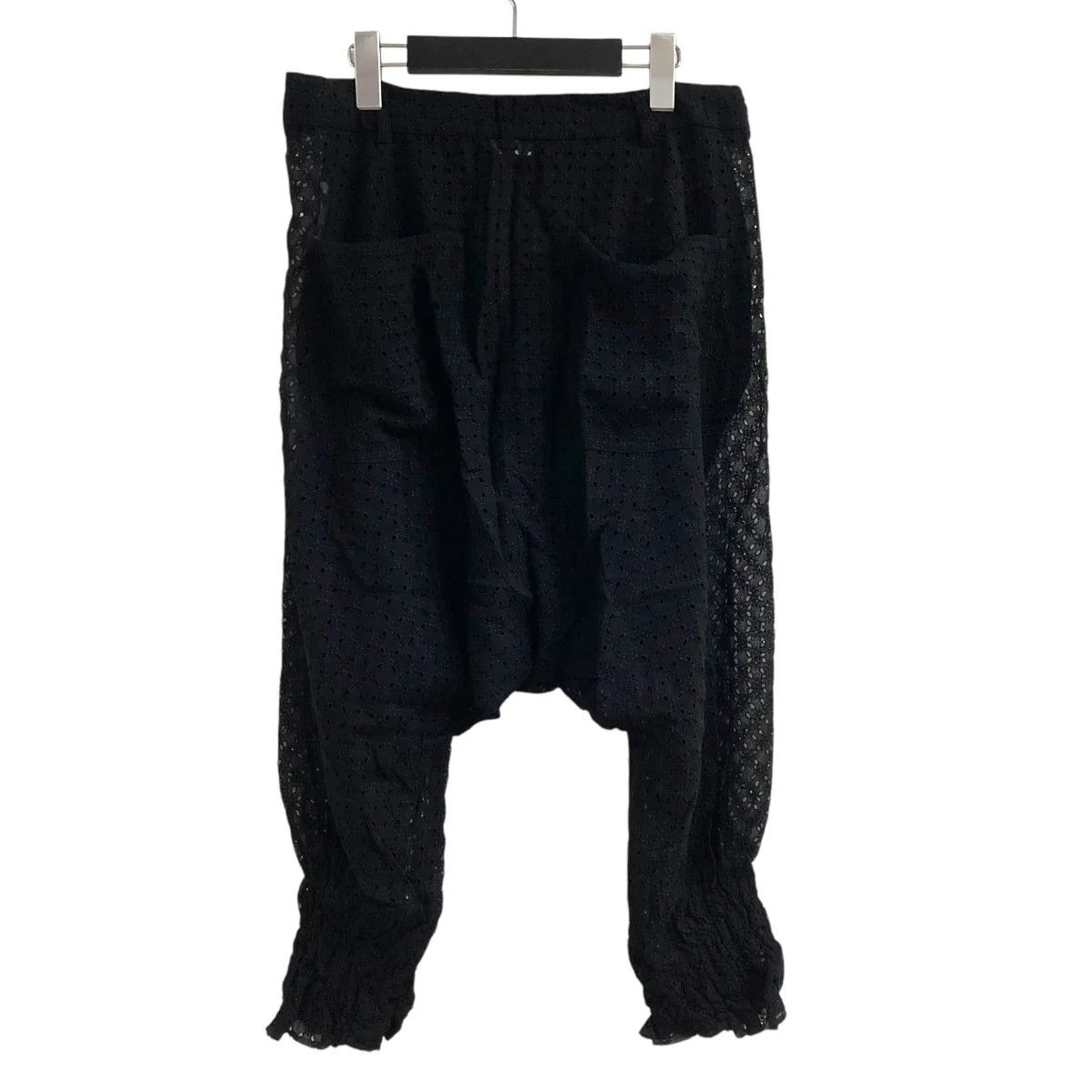 Comme des Garcons Lace Drop Crotch Sarouel Pants Size 30" / US 8 / IT 44 - 2 Thumbnail