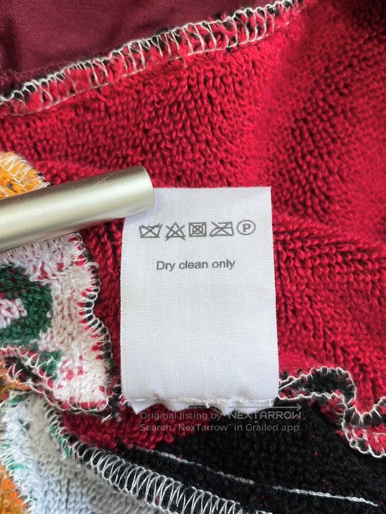 Martine Rose Martine Rose Towel Embroidery Hoodie Bar巾 Patchwork Sweats Size US XS / EU 42 / 0 - 7 Thumbnail