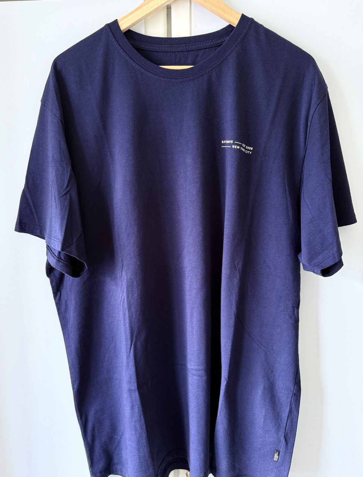 Saturdays NYC Men’s 🇺🇸 Saturdays NYC Crewneck Tee Sz 2XL NWT Size US XXL / EU 58 / 5 - 2 Thumbnail