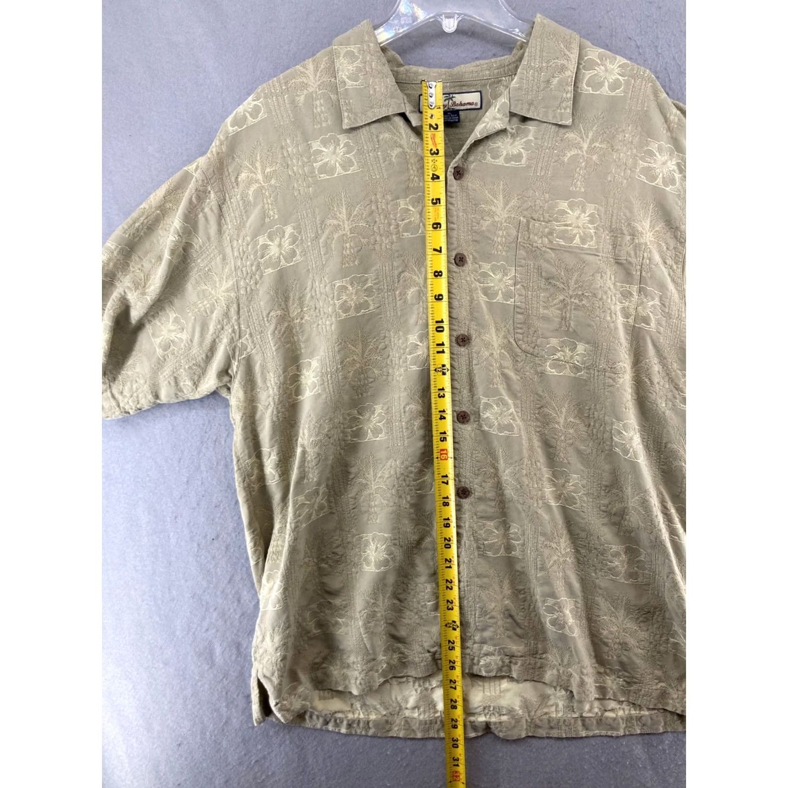 Tommy Bahama VINTAGE Tommy Bahama Shirt Mens XL Silk Floral Beach Size US XL / EU 56 / 4 - 3 Thumbnail