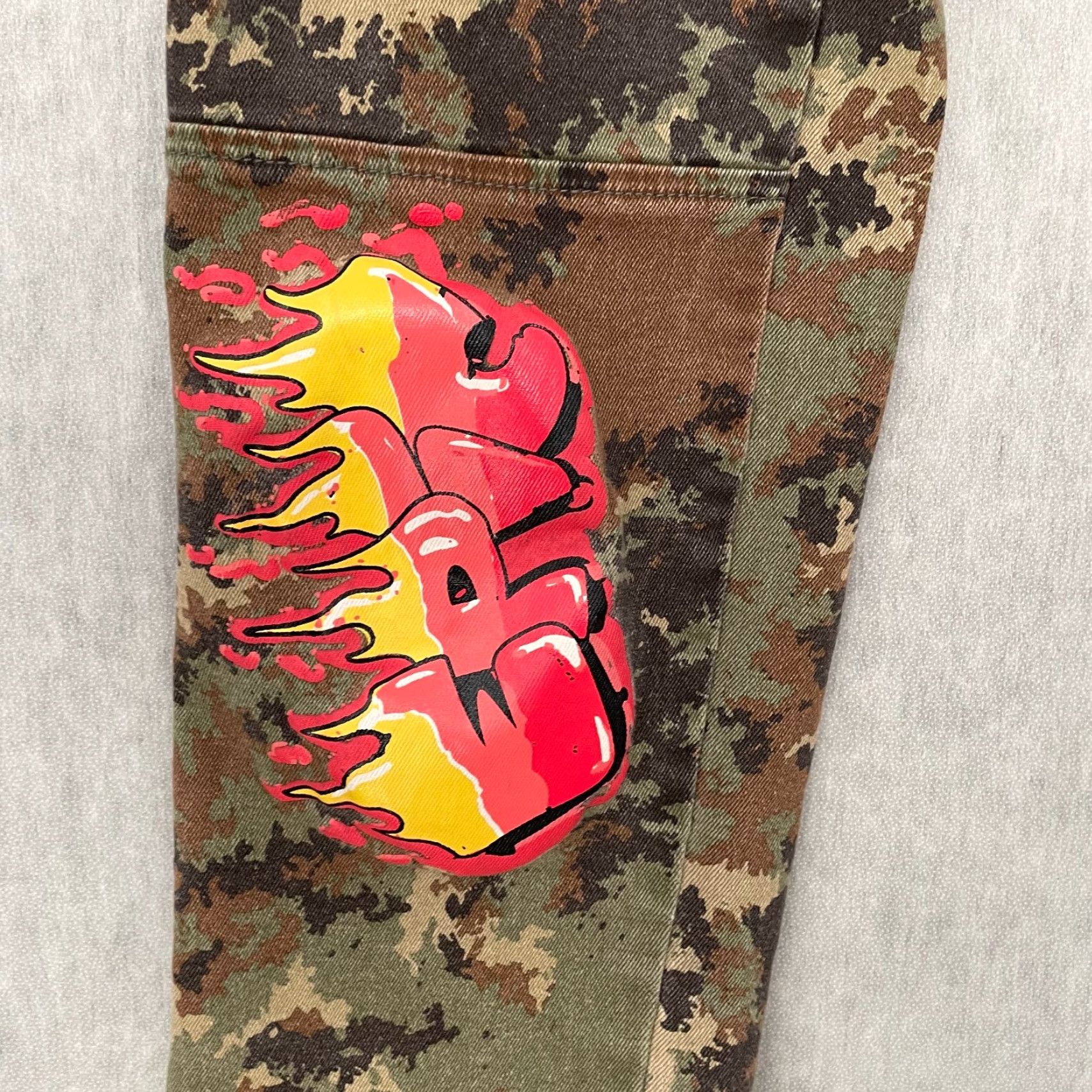 Vintage Vintage Cooper 9 Cargo Pants Men 38 Green Camouflage Stretch Streetwear Army Military Size US 38 / EU 54 - 7 Thumbnail