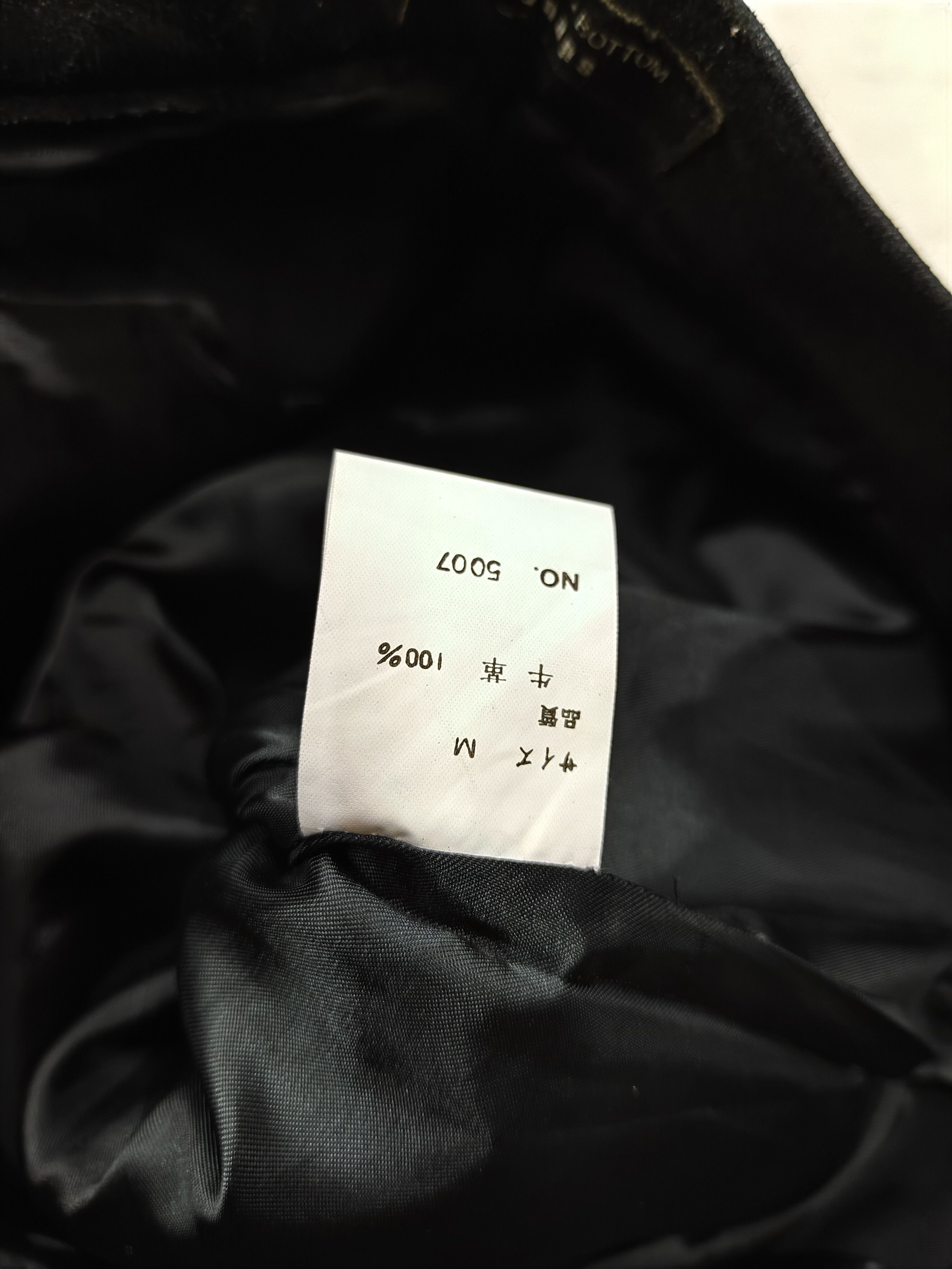 Japanese Brand SICK🇯🇵Vtg Synaps🇯🇵 Cowhide Leather Pants Size US 30 / EU 46 - 6 Thumbnail