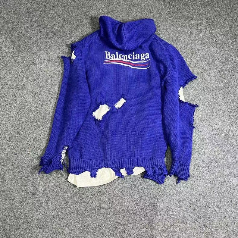 Balenciaga Balenciaga Fake two-piece sweater 2501-Nextarrow Size US S / EU 44-46 / 1 - 2 Thumbnail